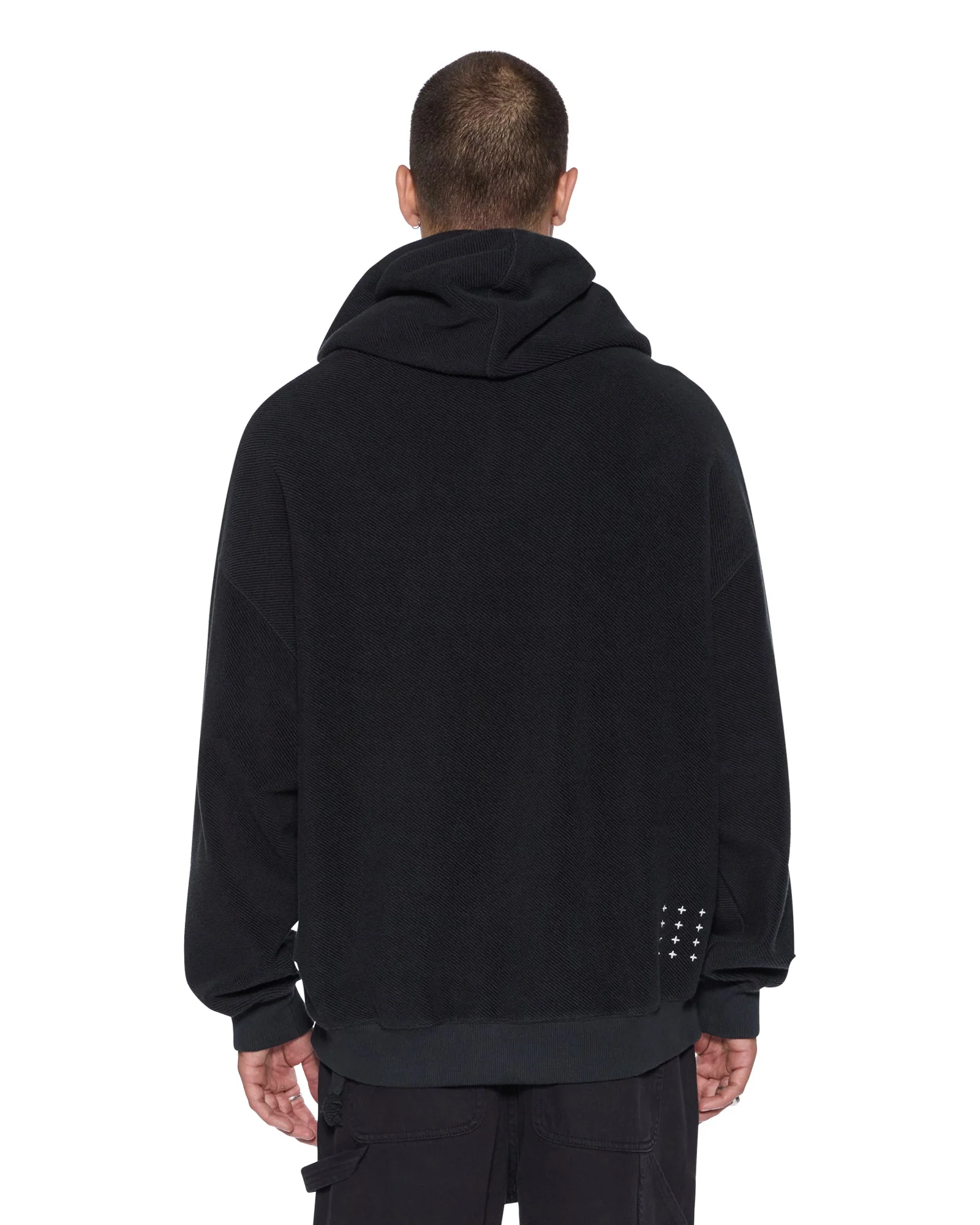1999 EKCESS HOODIE JET BLACK - Image 3