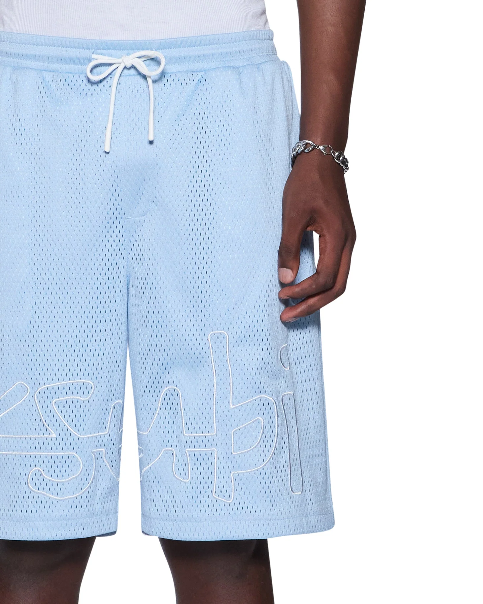 1999 MESH ROLL SHORT SKY BLUE - Image 2