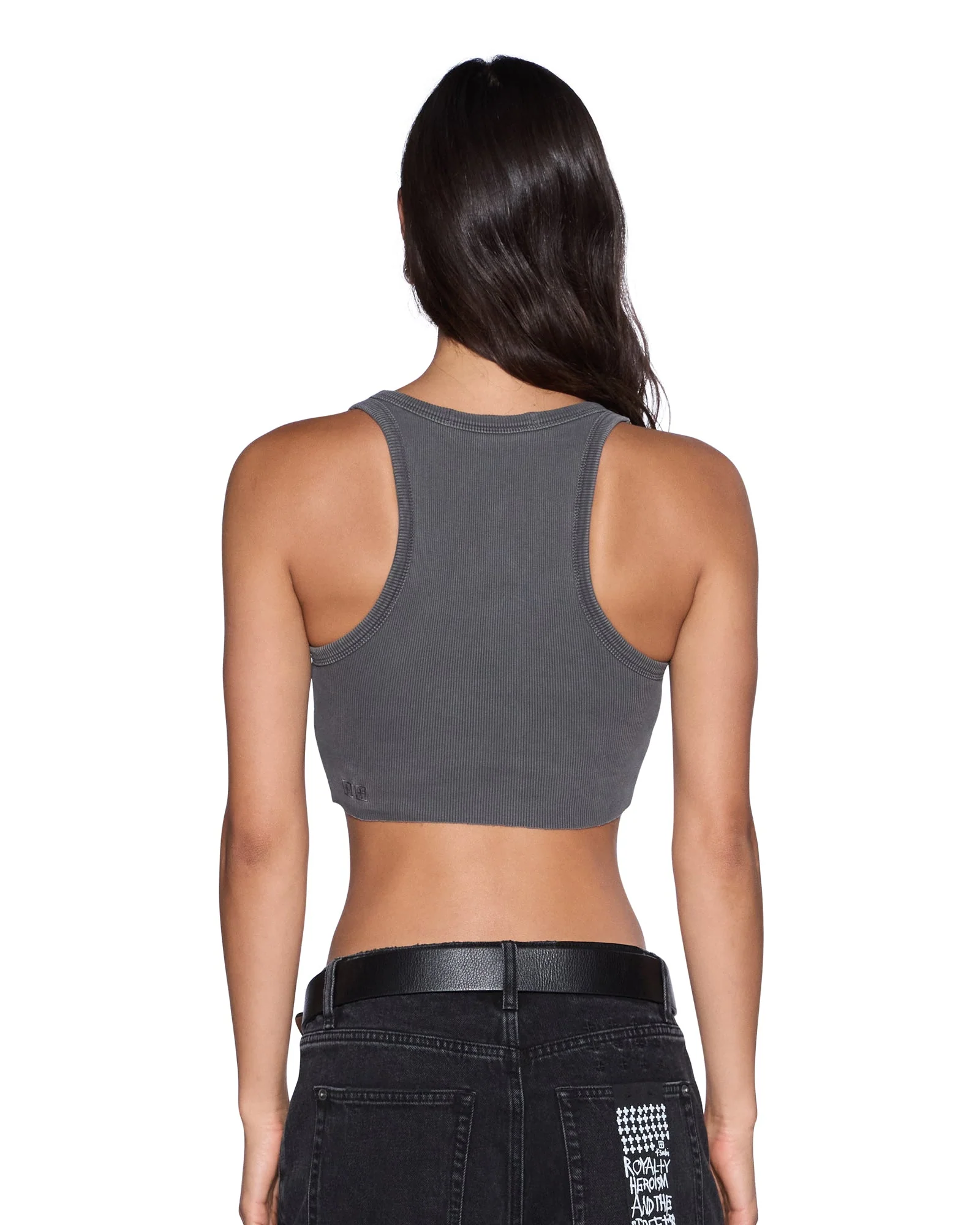 1999 ORIGIN CROPPED TANK CHARCOAL - Image 3