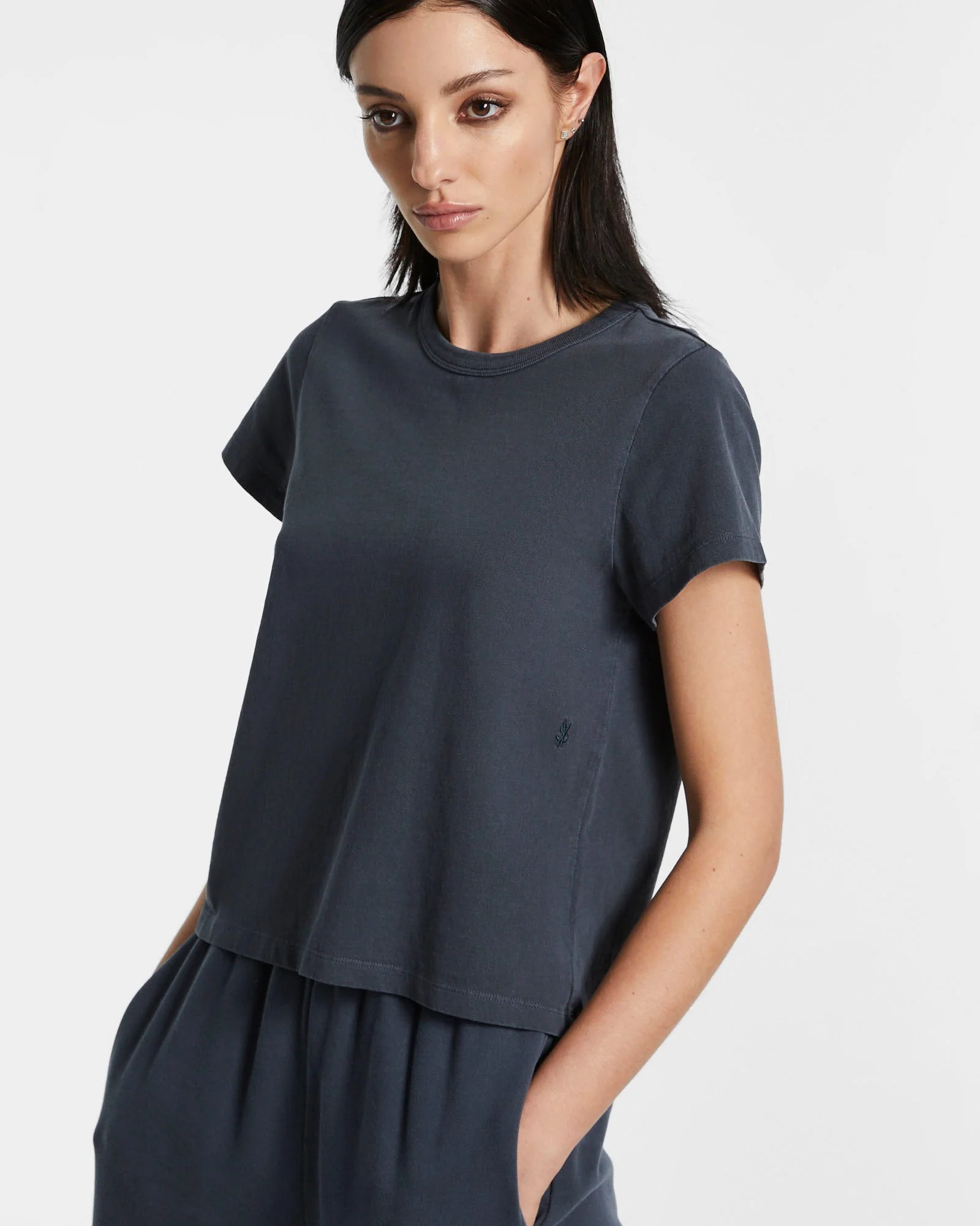 3 X 4 MINI SS TEE NAVY - Image 5