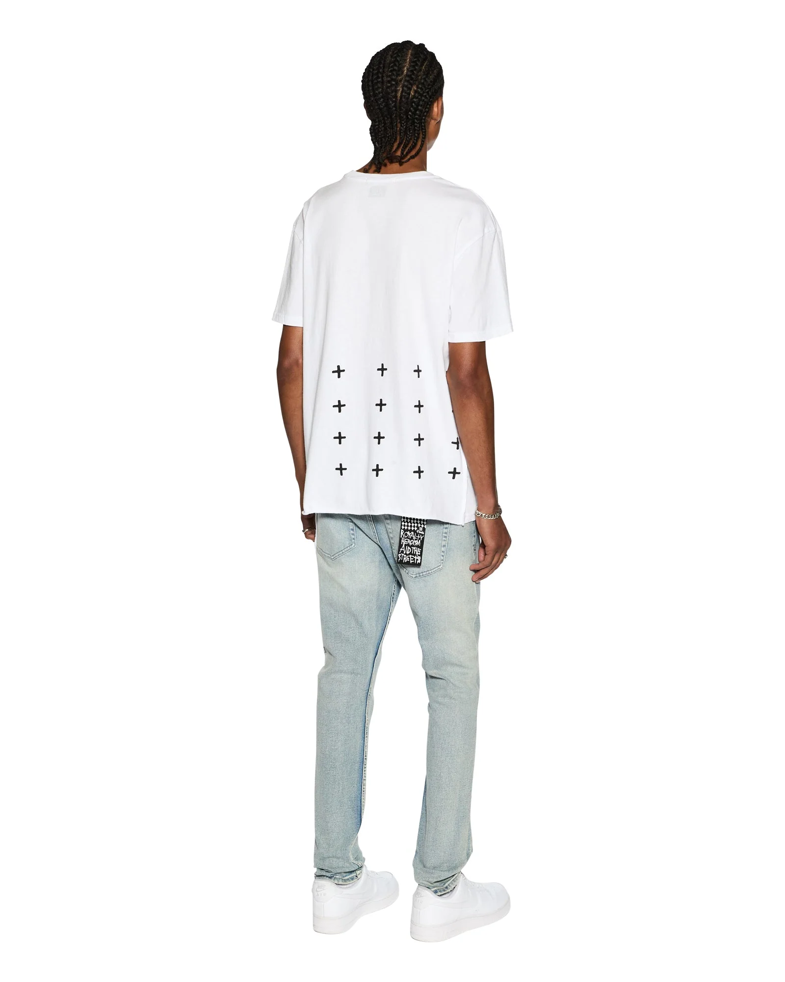 4 X 4 BIGGIE SS TEE OPTIC WHITE - Image 4