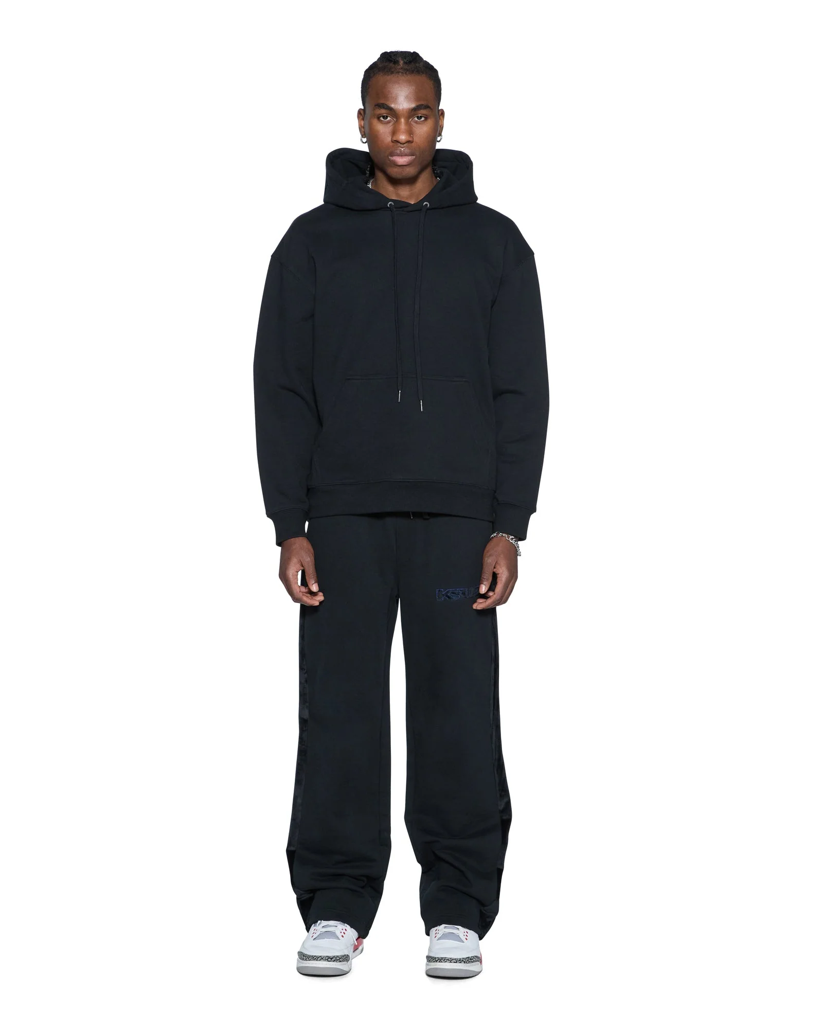 4X4 PAISE BIGGIE HOODIE COBALT BLACK - Image 2