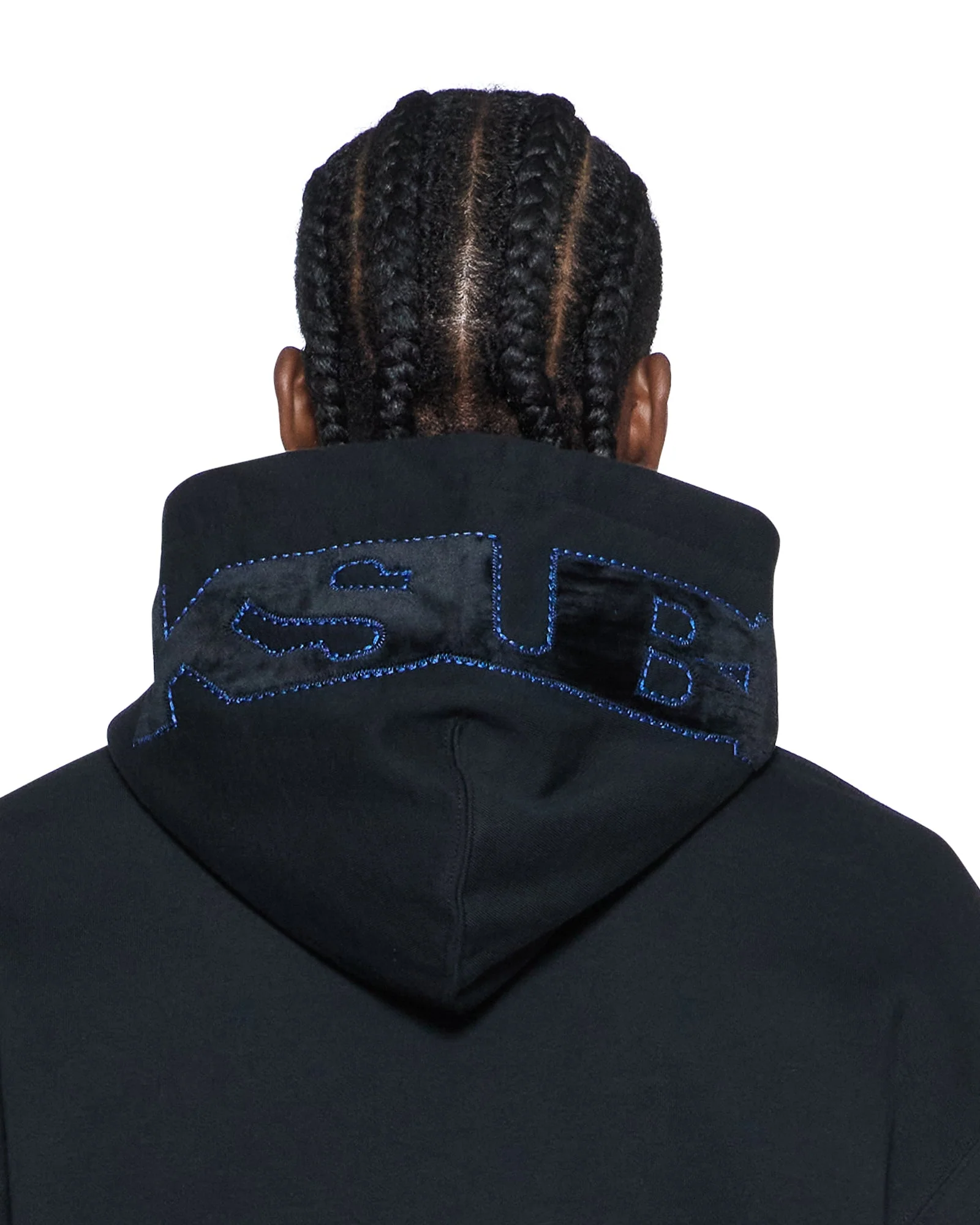 4X4 PAISE BIGGIE HOODIE COBALT BLACK - Image 3