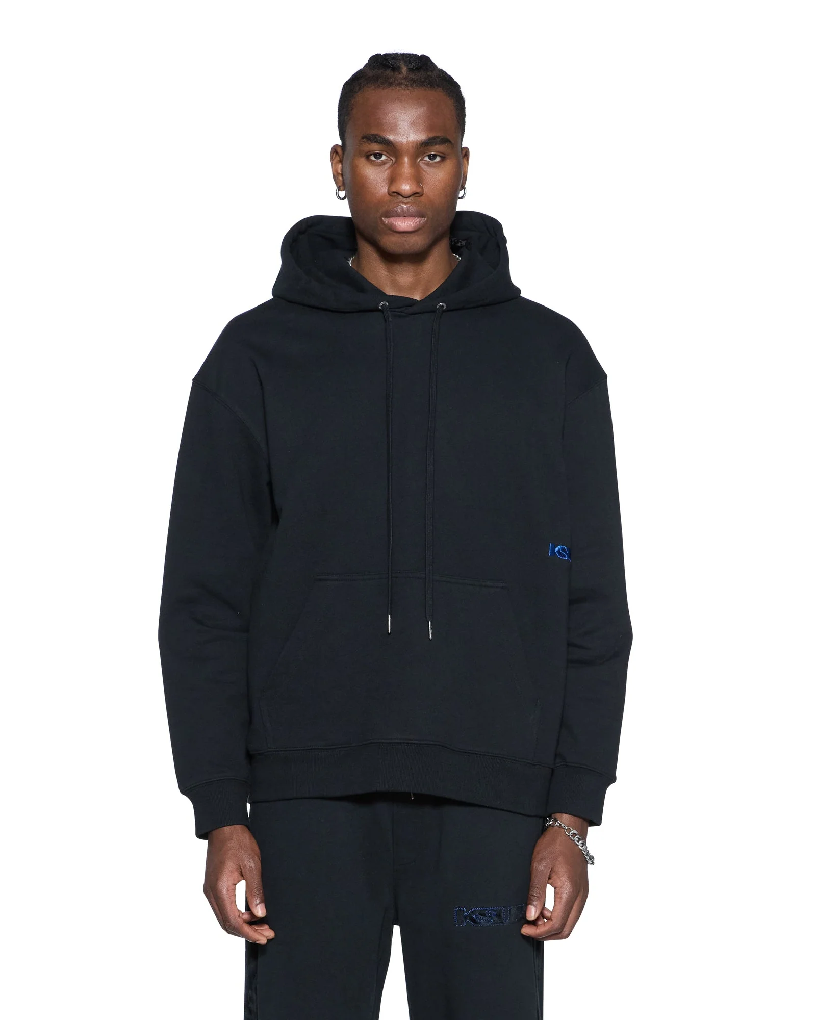 4X4 PAISE BIGGIE HOODIE COBALT BLACK - Image 4