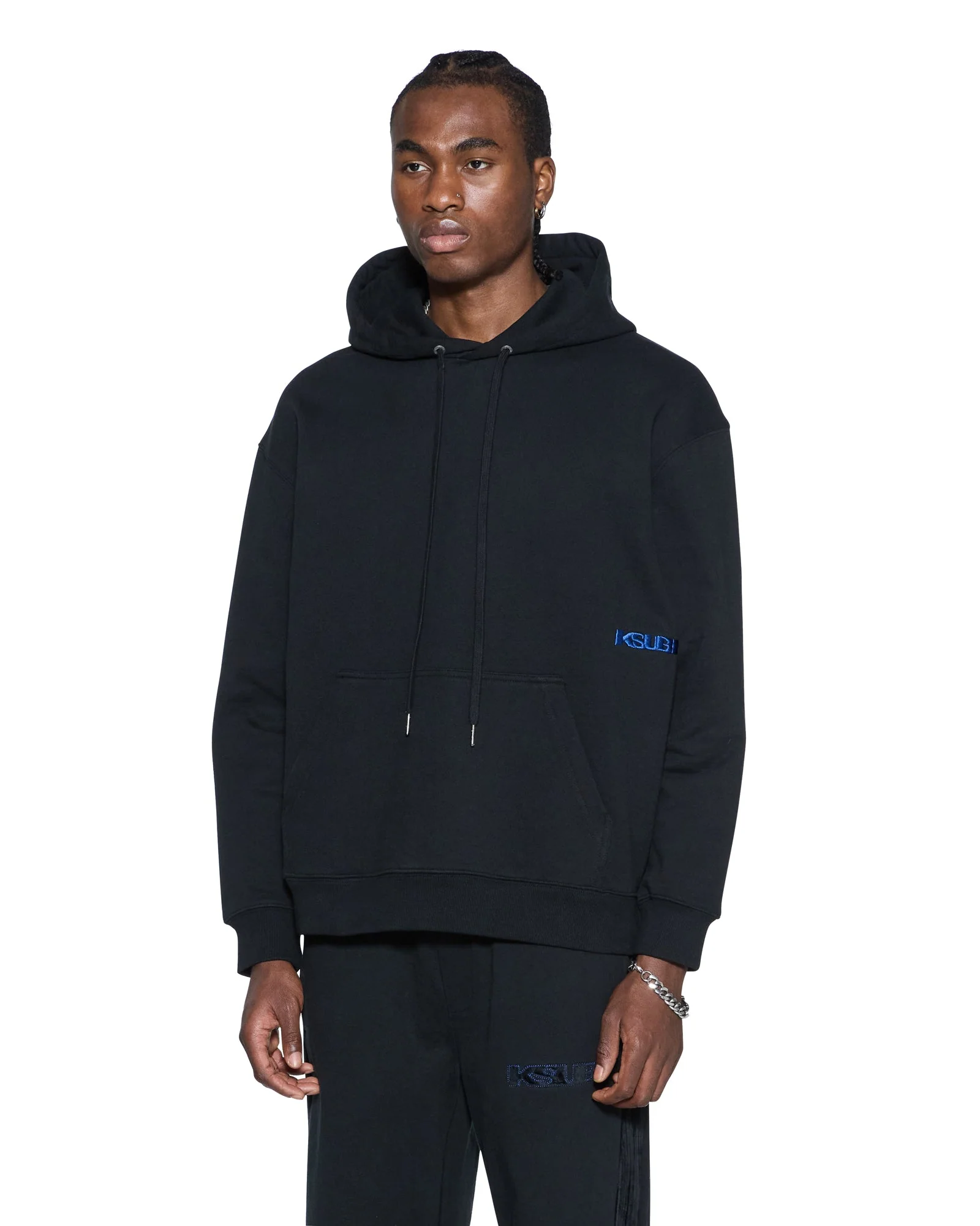 4X4 PAISE BIGGIE HOODIE COBALT BLACK - Image 6