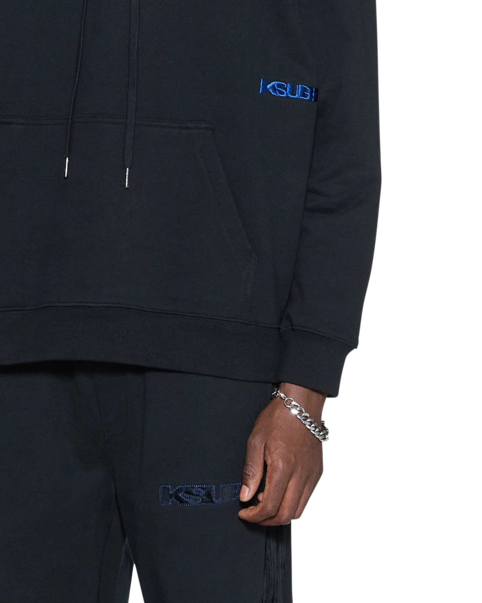 4X4 PAISE BIGGIE HOODIE COBALT BLACK - Image 7