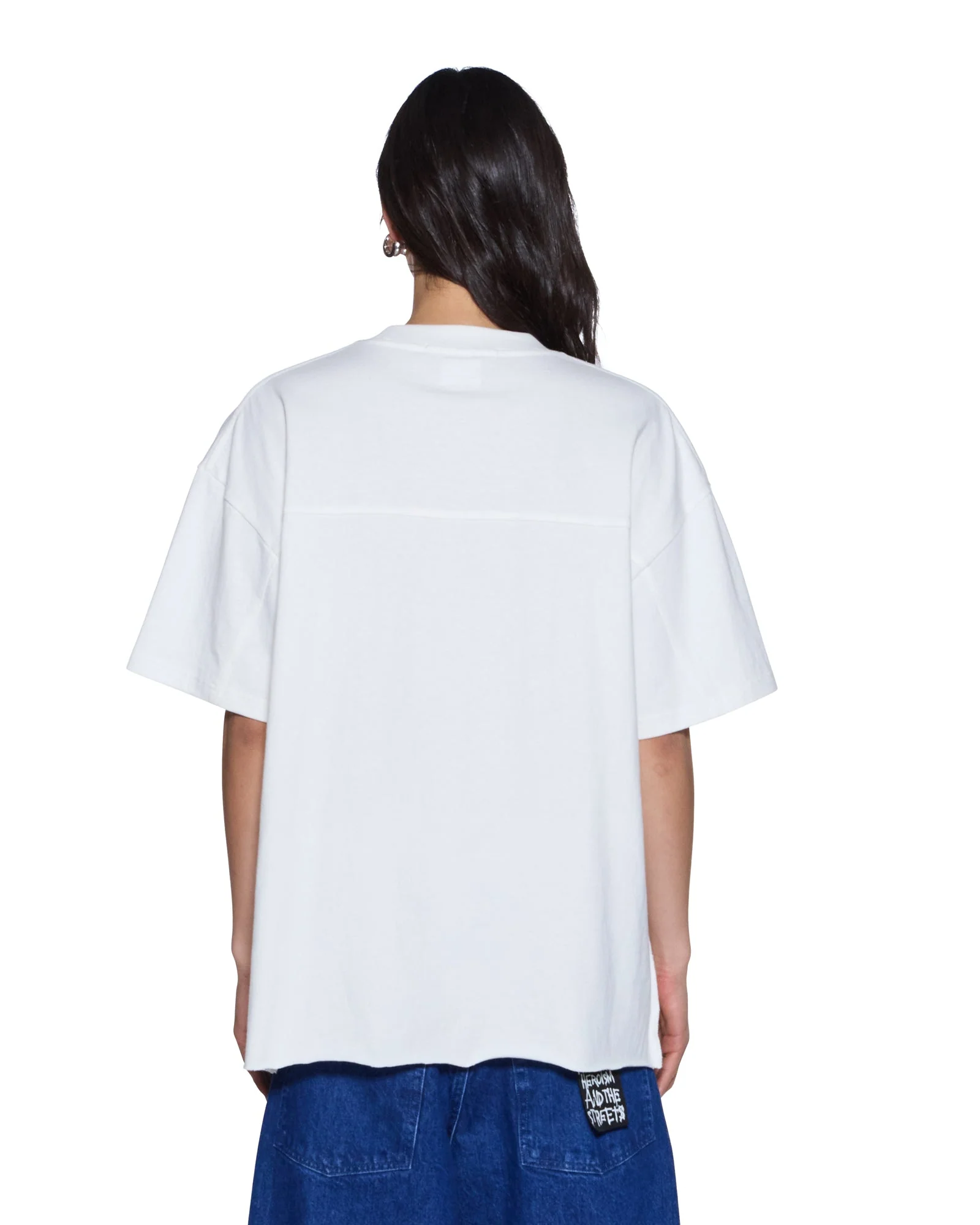 99 JERSEY BOYFRIEND SS TEE VINTAGE WHITE - Image 3