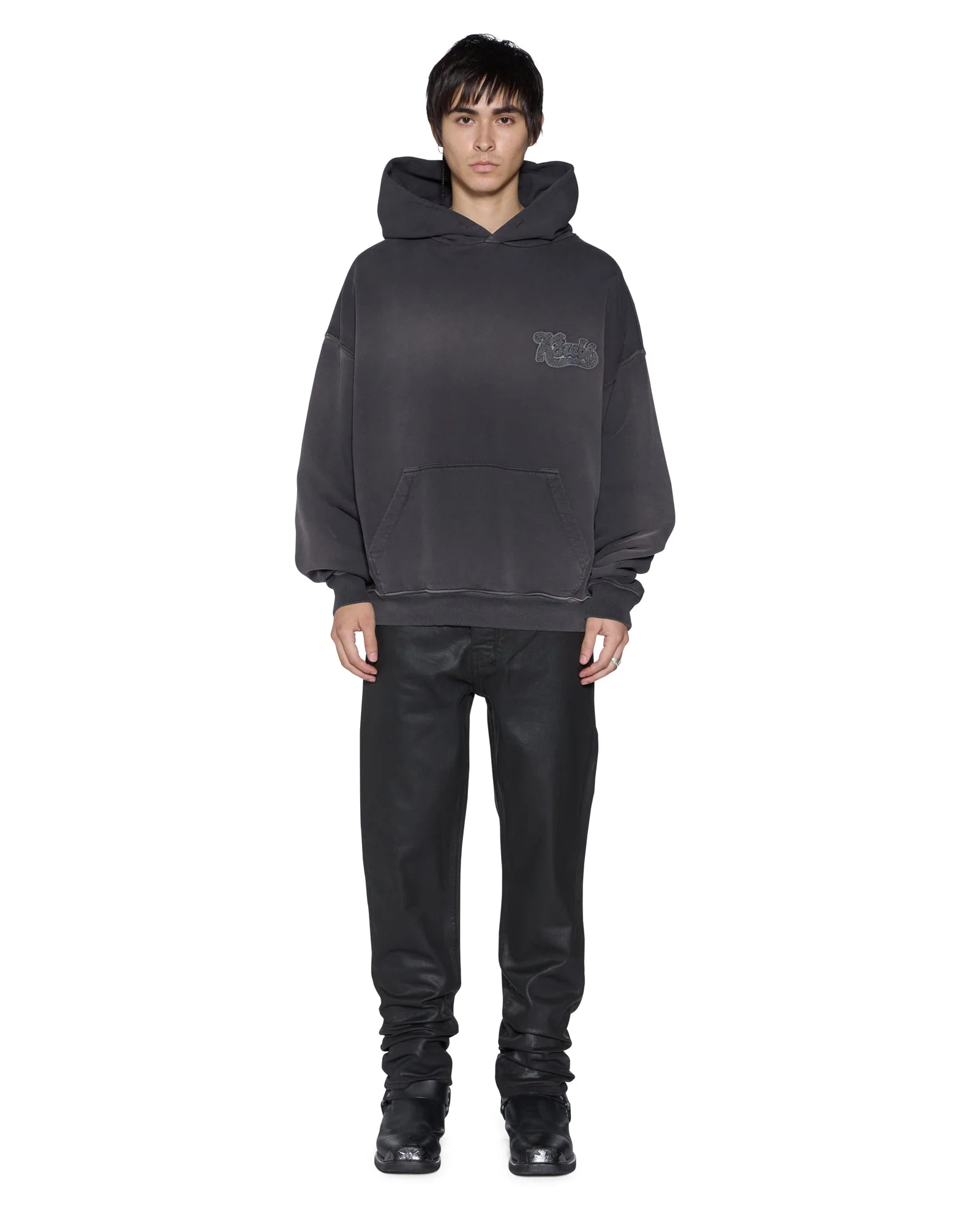 ACE EKCESS HOODIE GREY FADE - Image 4