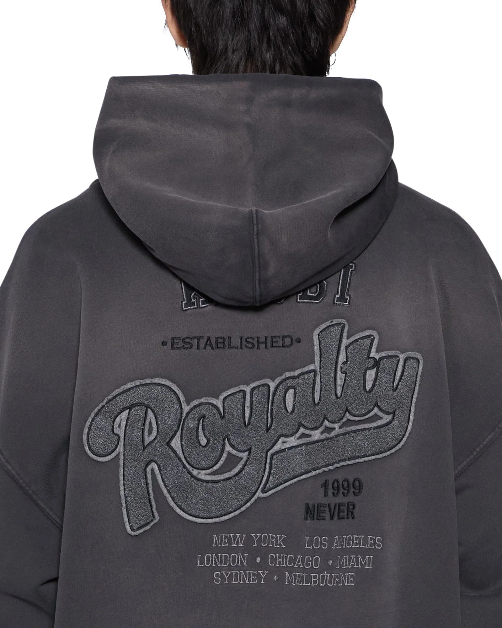 ACE EKCESS HOODIE GREY FADE - Image 5
