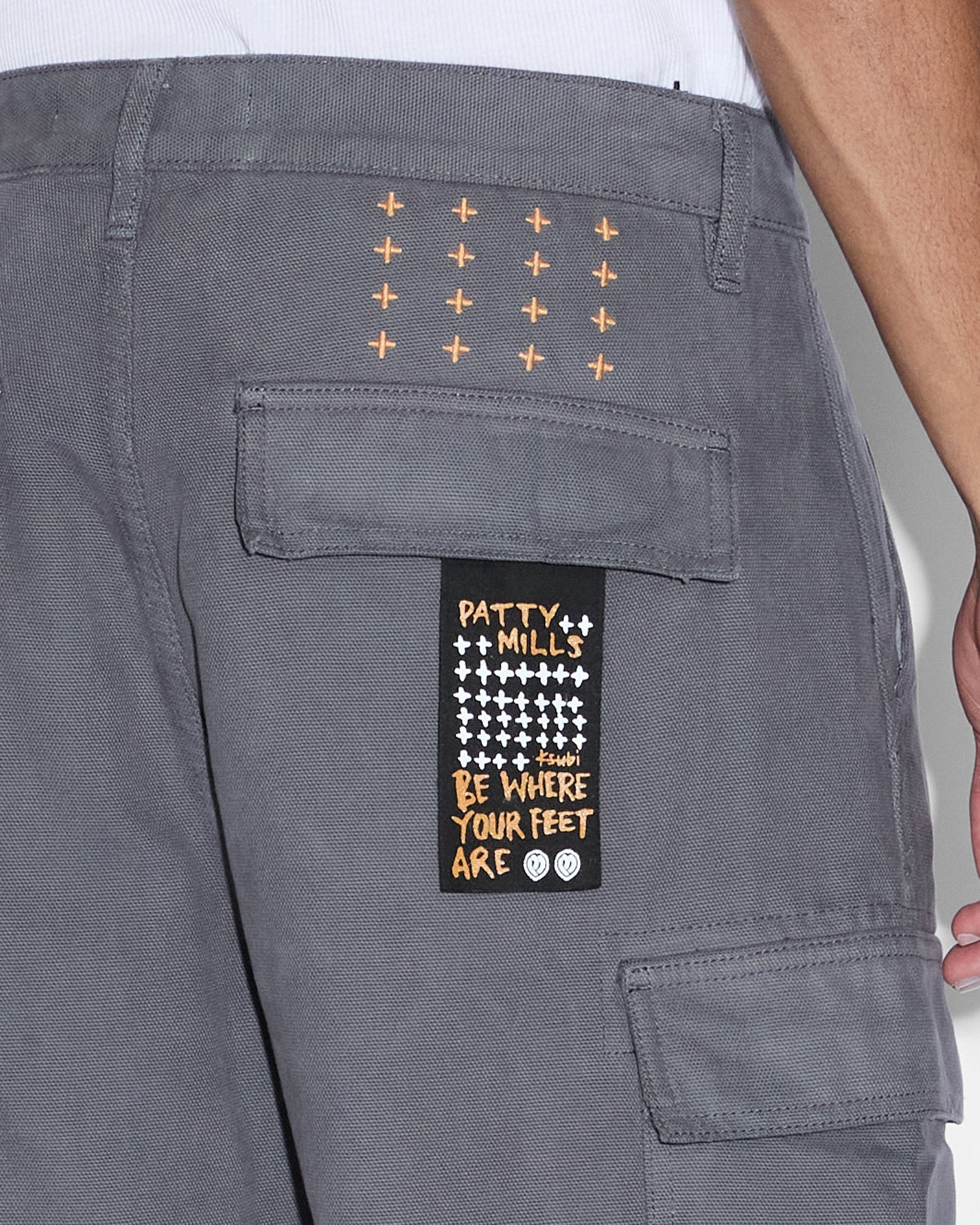 ALL HANDS CARGO PANT WASHED BLACK - Image 3