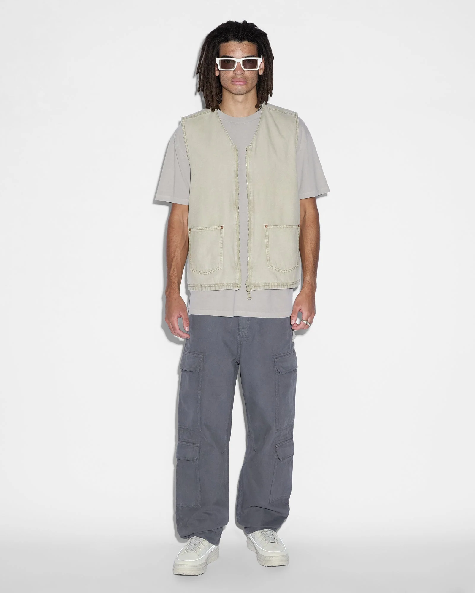 ALL HANDS CARGO PANT WASHED BLACK - Image 4