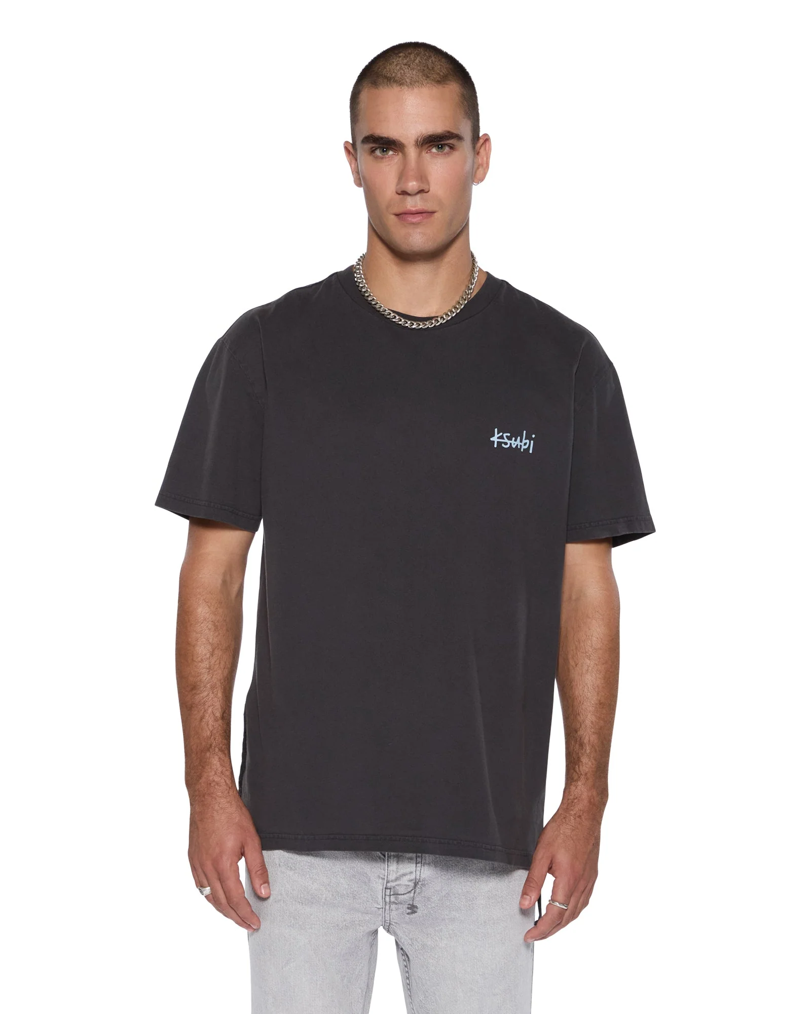 ALLDAY BIGGIE SS TEE FADED BLACK - Image 3