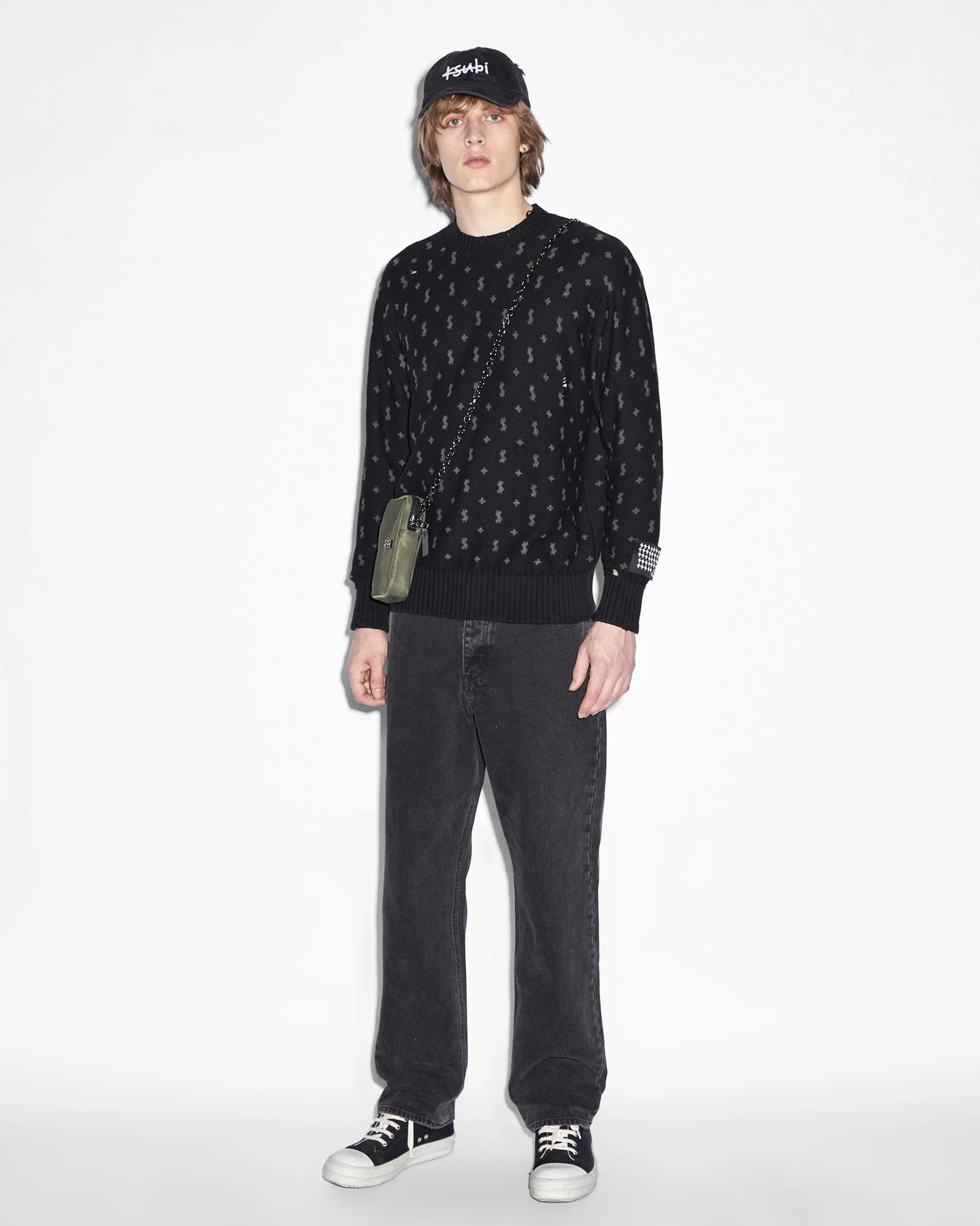 ALLSTAR KNIT CREW BLACK - Image 3