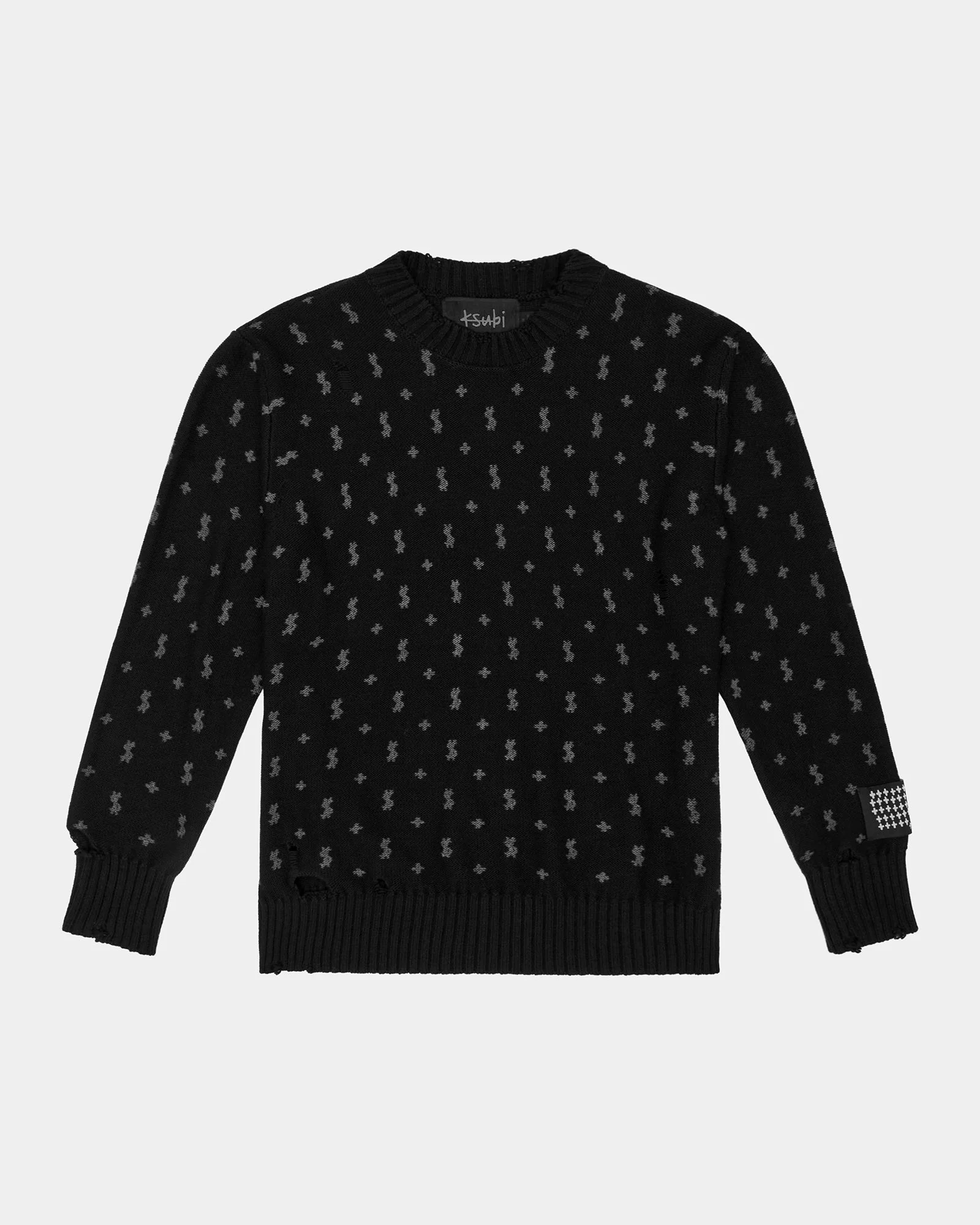 ALLSTAR KNIT CREW BLACK - Image 5