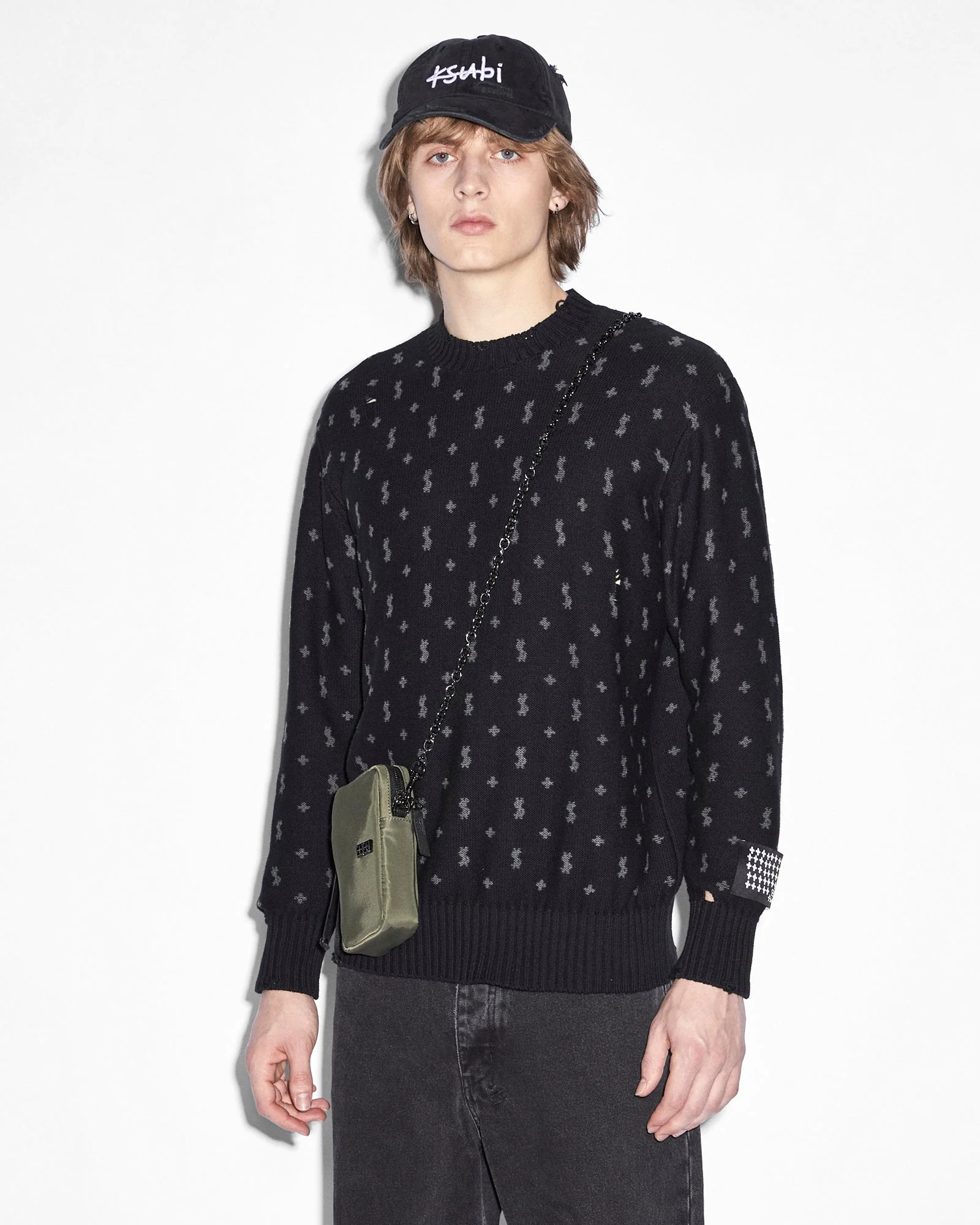 ALLSTAR KNIT CREW BLACK - Image 6