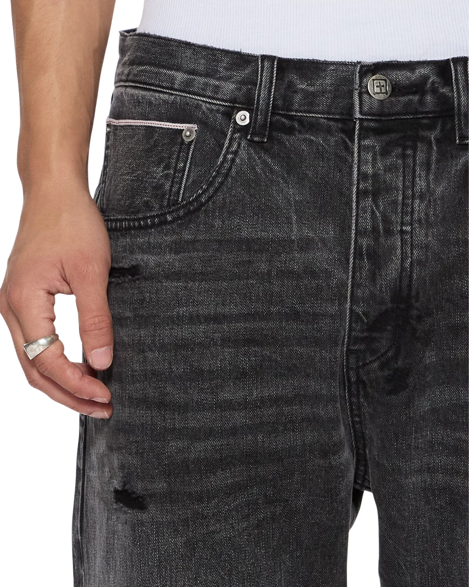 ANTI K SELVEDGE REPLIKA BLACK - Image 4