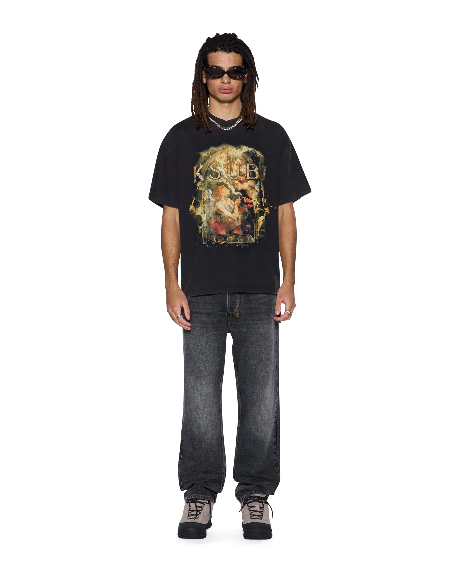 ASCENSION EKCESS TEE FADED BLACK - Image 2