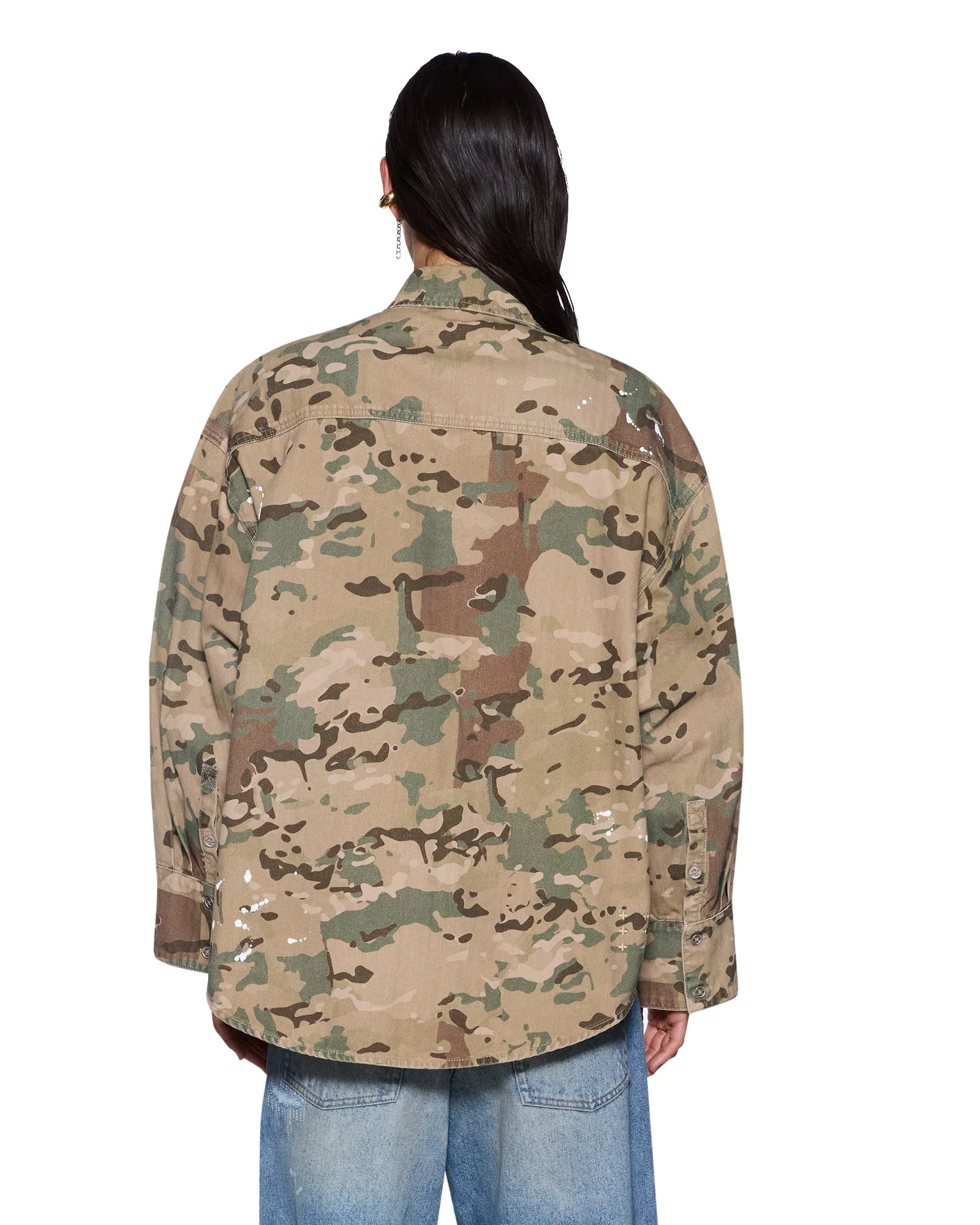 ASTRA CARGO LS SHIRT WOODLAND CAMO - Image 4