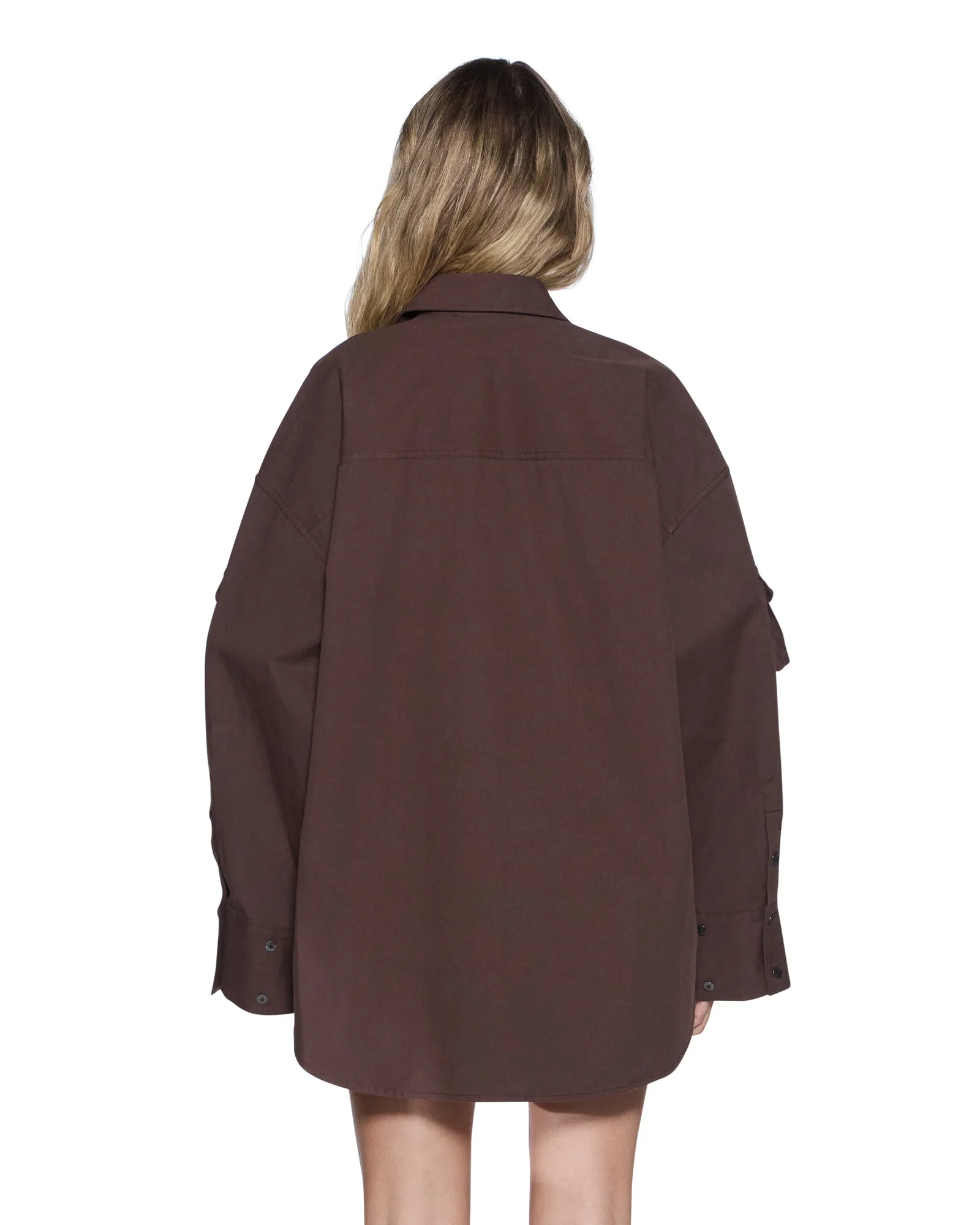 ASTRA LS CARGO SHIRT CHOCOLATE - Image 4