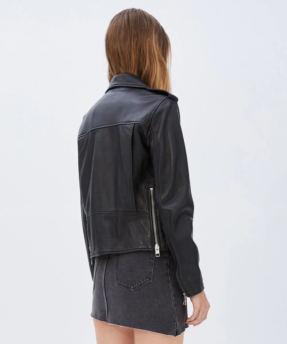 BAD COMPANY BIKER BLACK LEATHER - Image 5