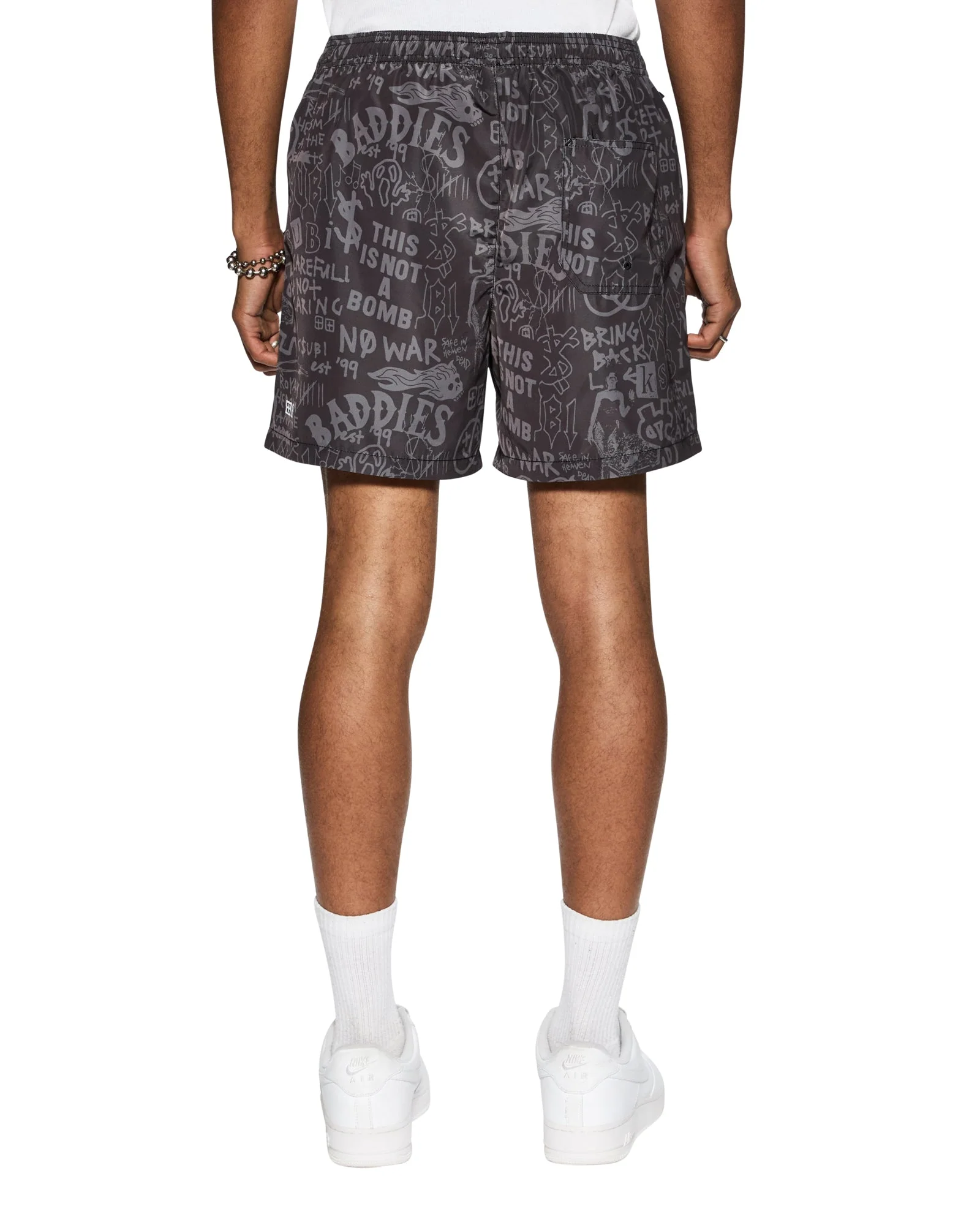 BADDIES BOARDSHORT BLACK - Image 3