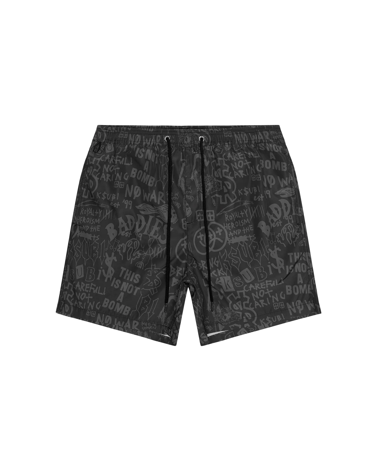 BADDIES BOARDSHORT BLACK - Image 4