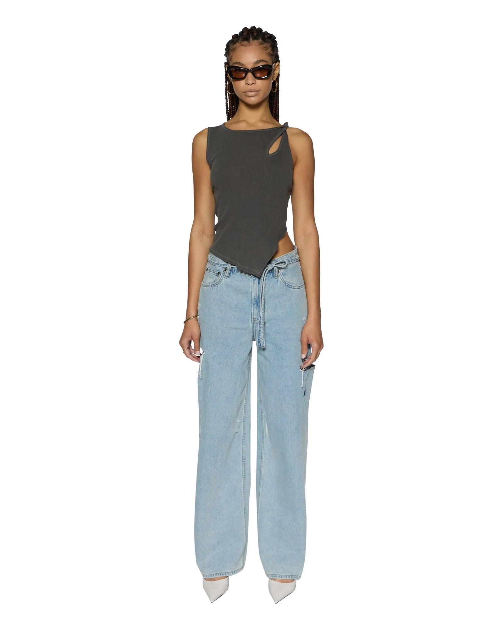 BAGGY JEAN ROLLIN KUT OUT - Image 2