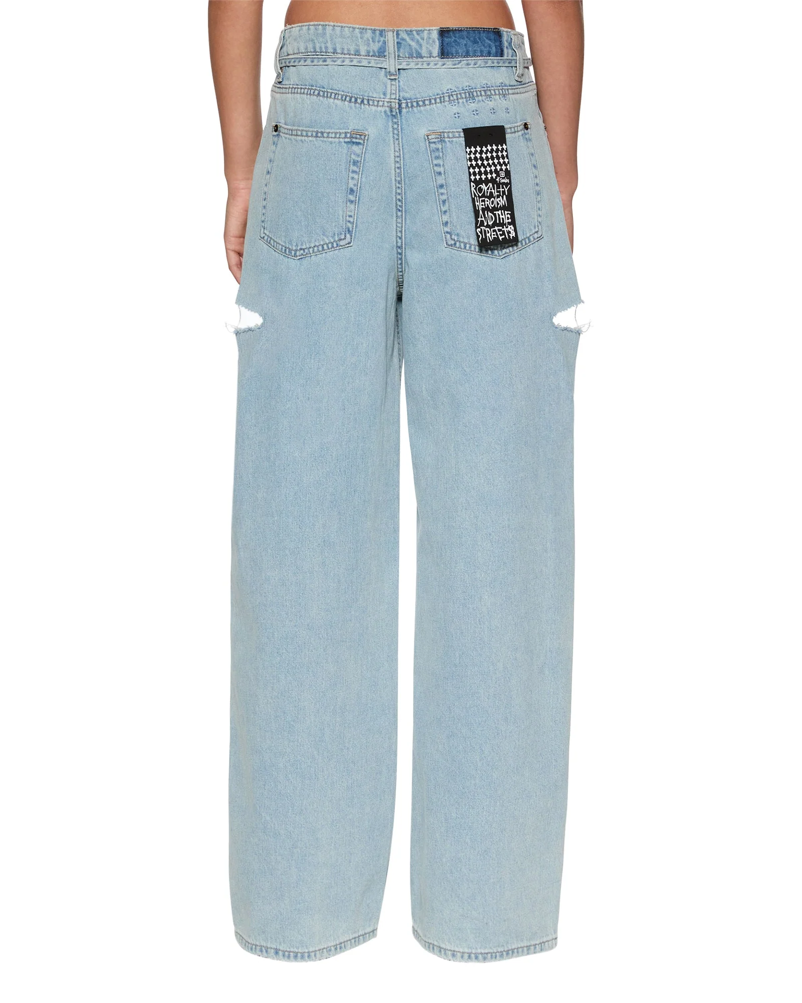 BAGGY JEAN ROLLIN KUT OUT - Image 6