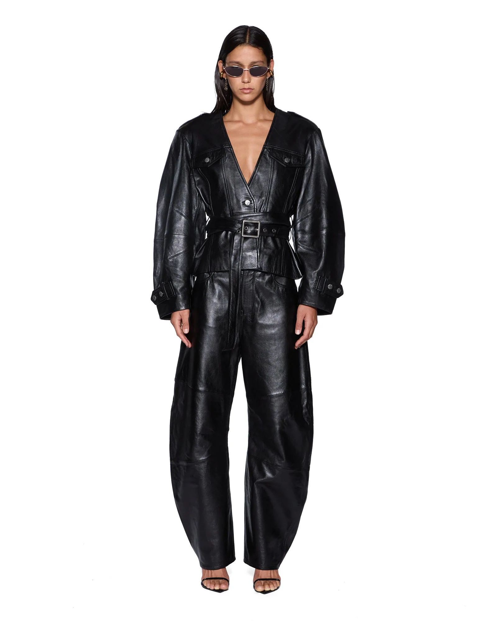 BARREL PANT BLACK - Image 5