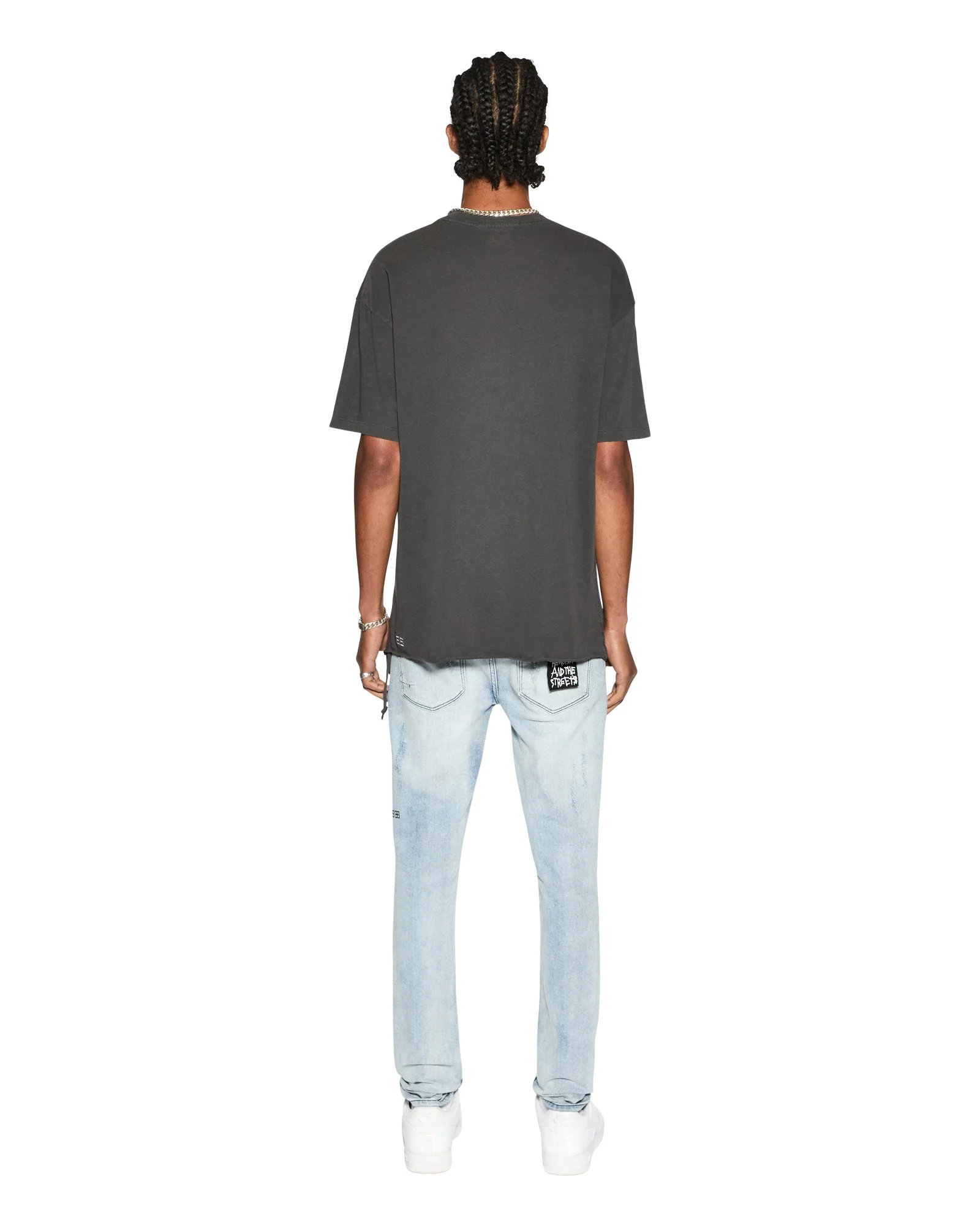 BIGGIE SS TEE BACK TO BLACK - Image 5