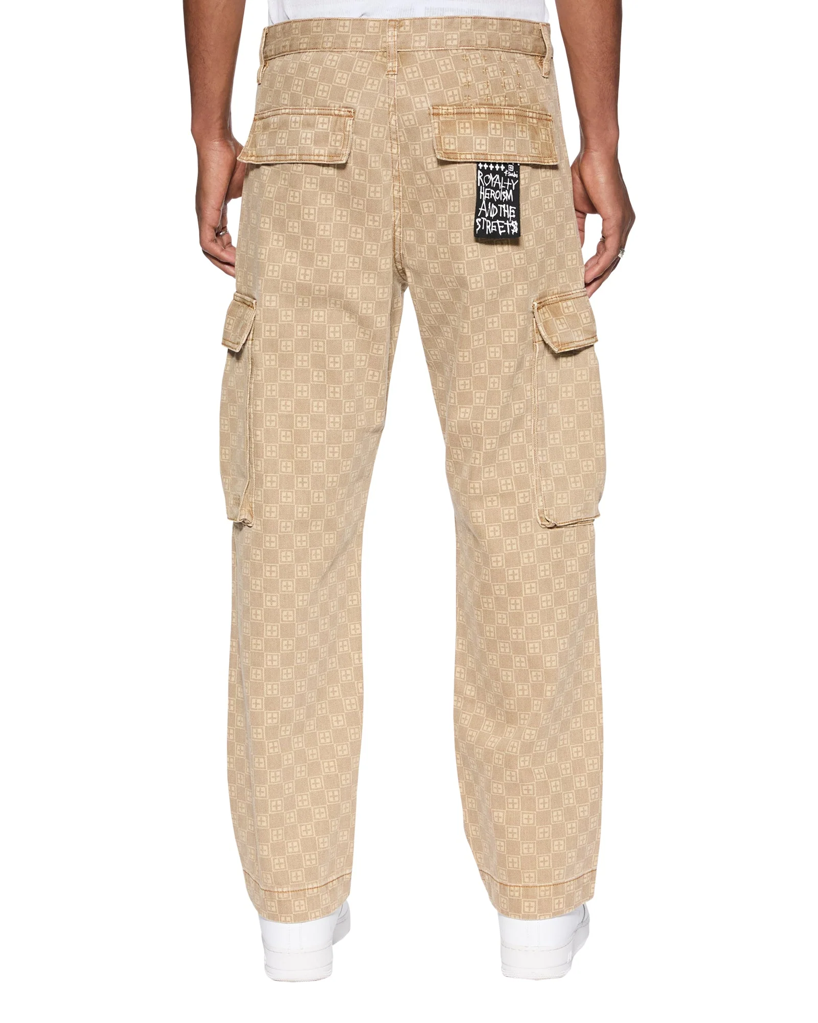 BOX FUGITIVE CARGO PANT TAN - Image 4