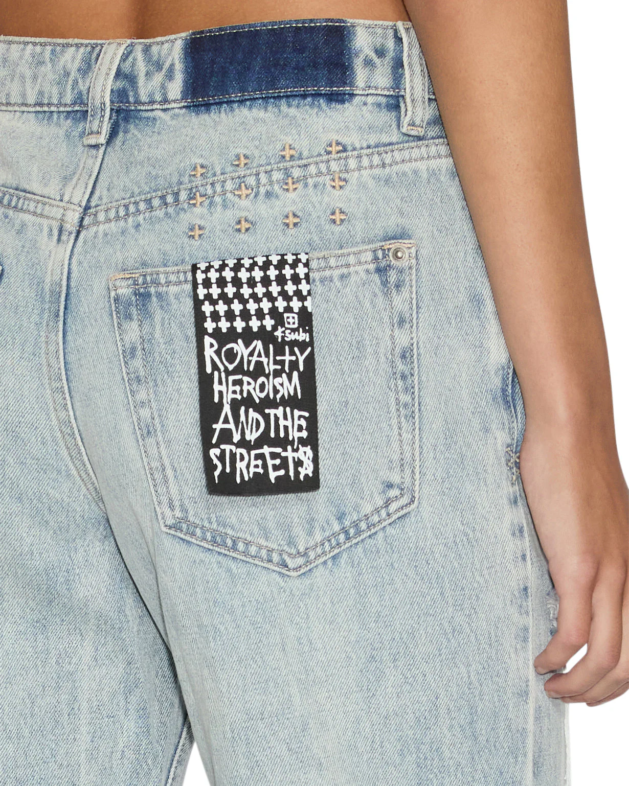 BROOKLYN JEAN WORN THRASHED - Image 6