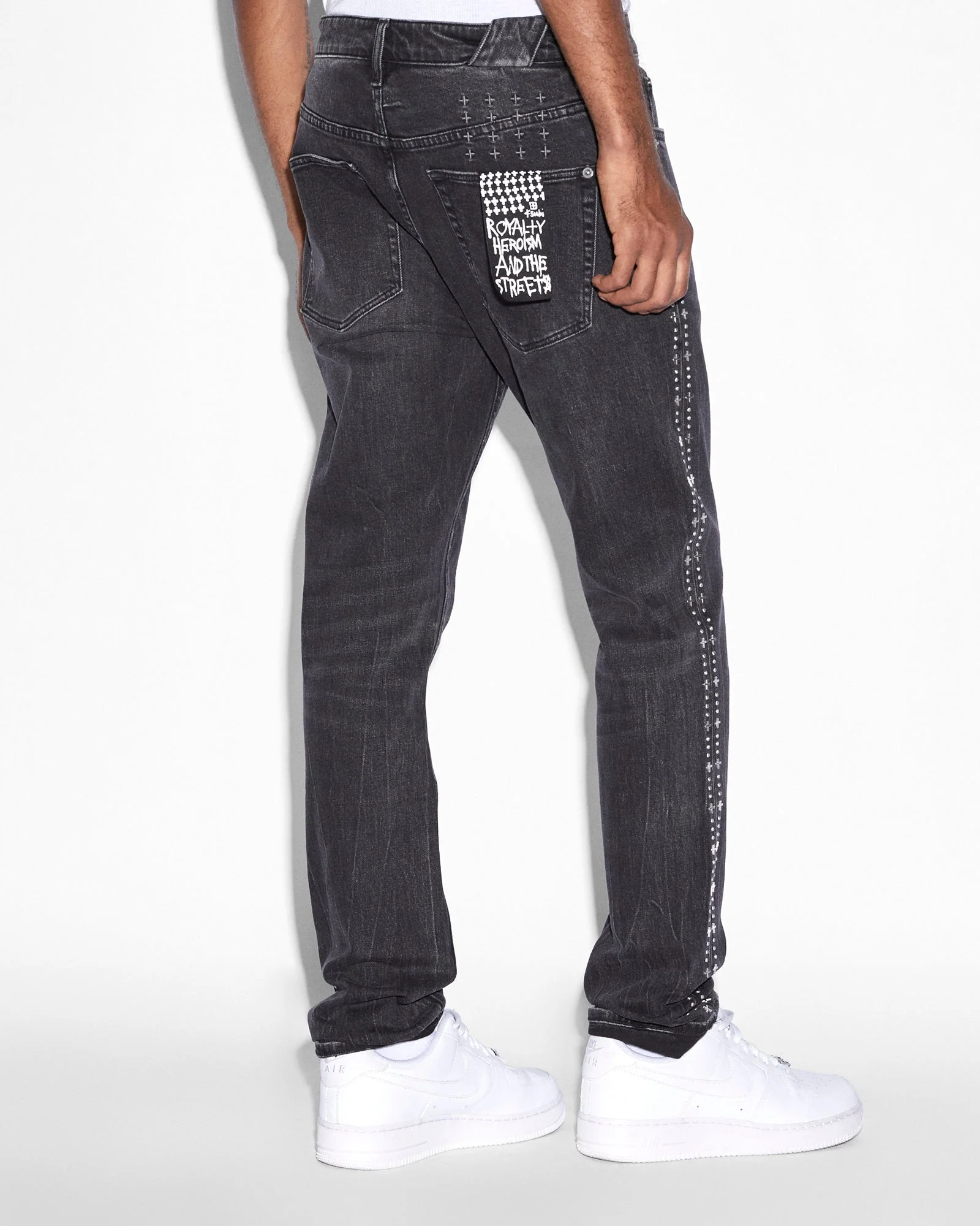 CHITCH METALIK STRIPE BLACK - Image 4