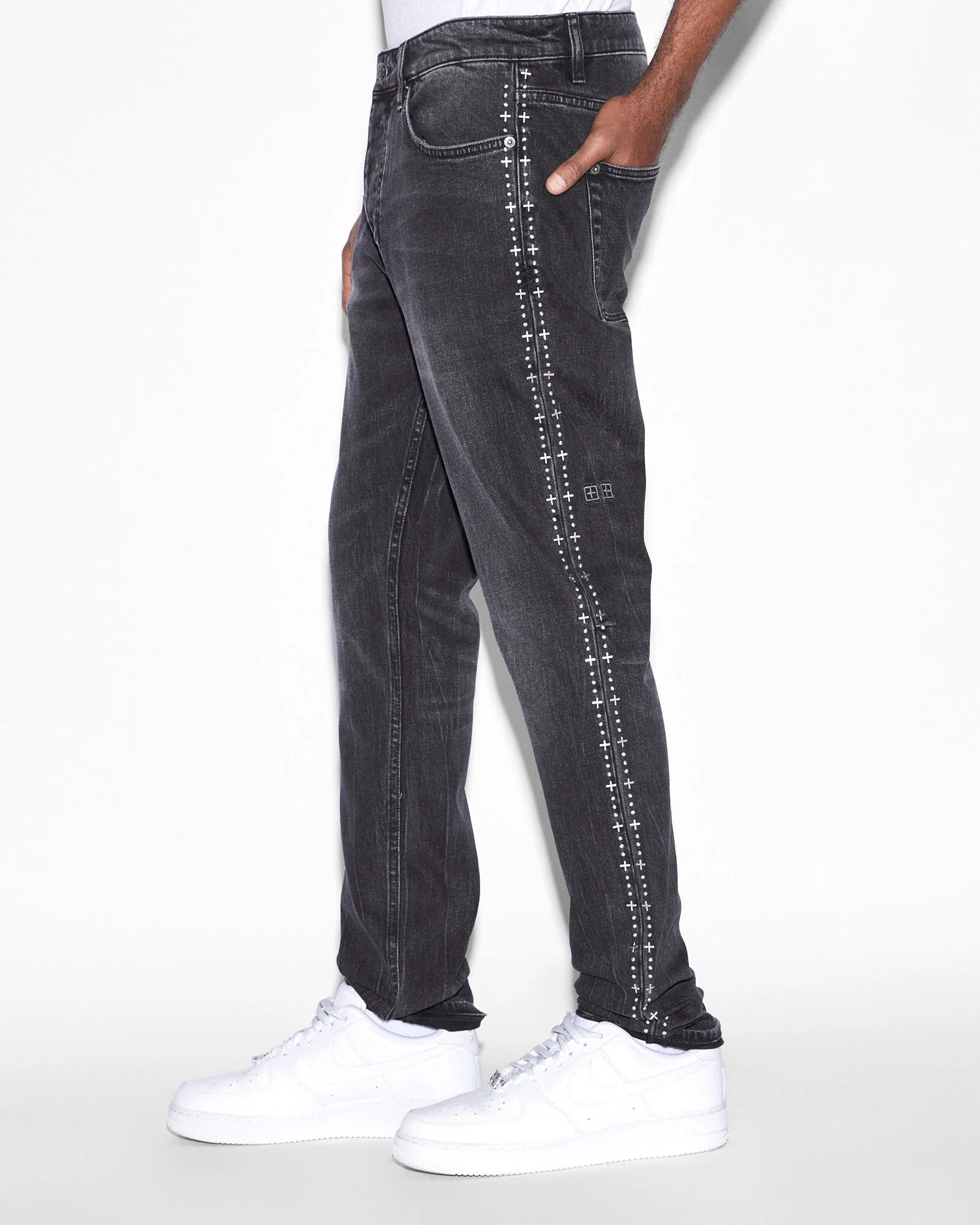 CHITCH METALIK STRIPE BLACK - Image 7
