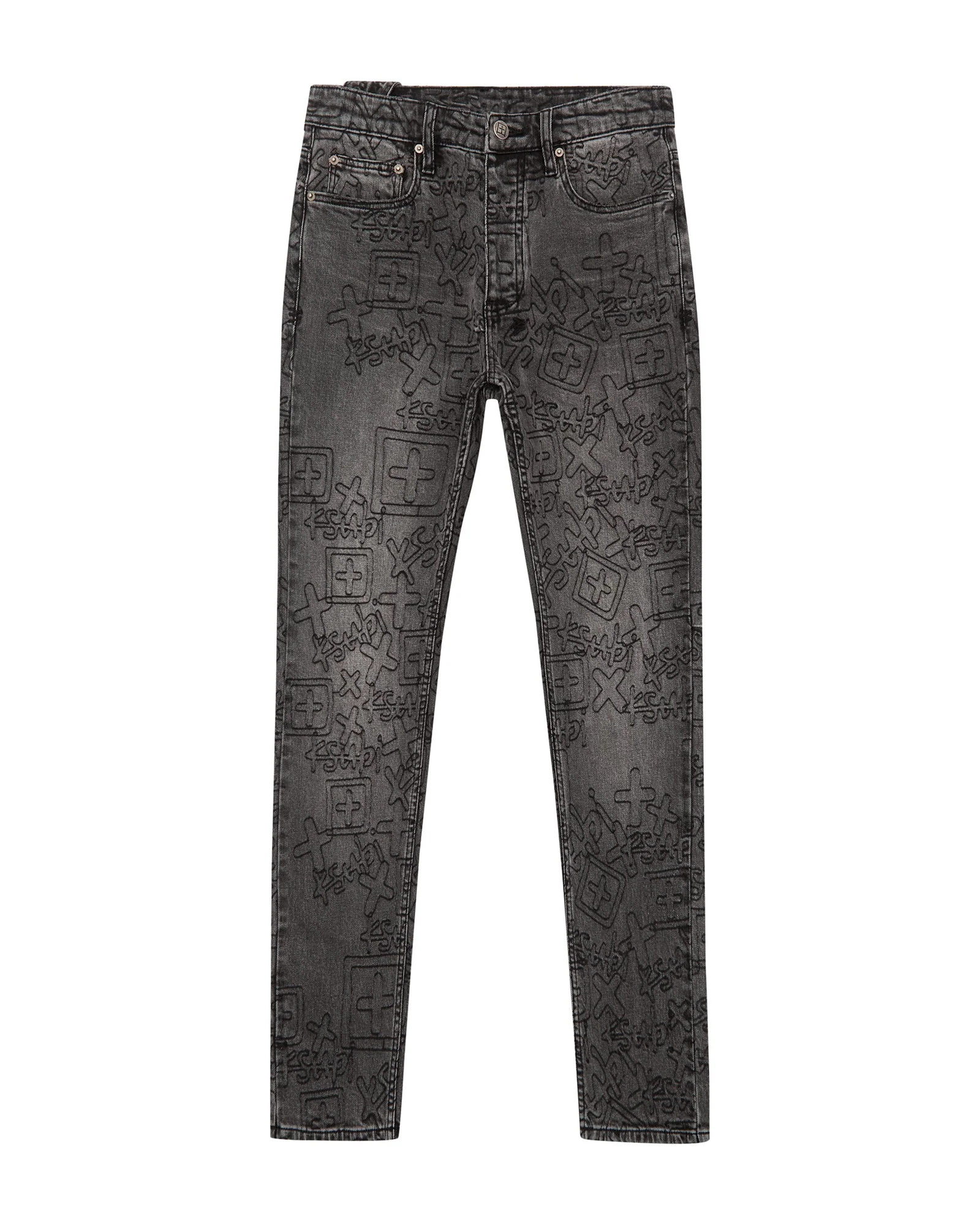 CHITCH STENCIL STITCH WORN GREY - Image 5