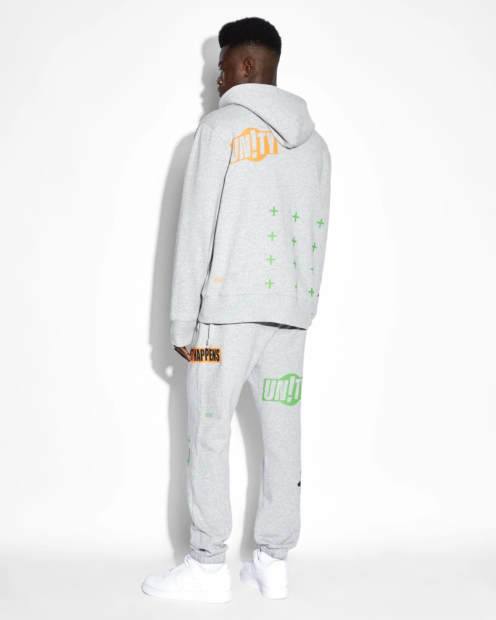 COLLECTIVE KASH HOODIE GREY MARLE - Image 4