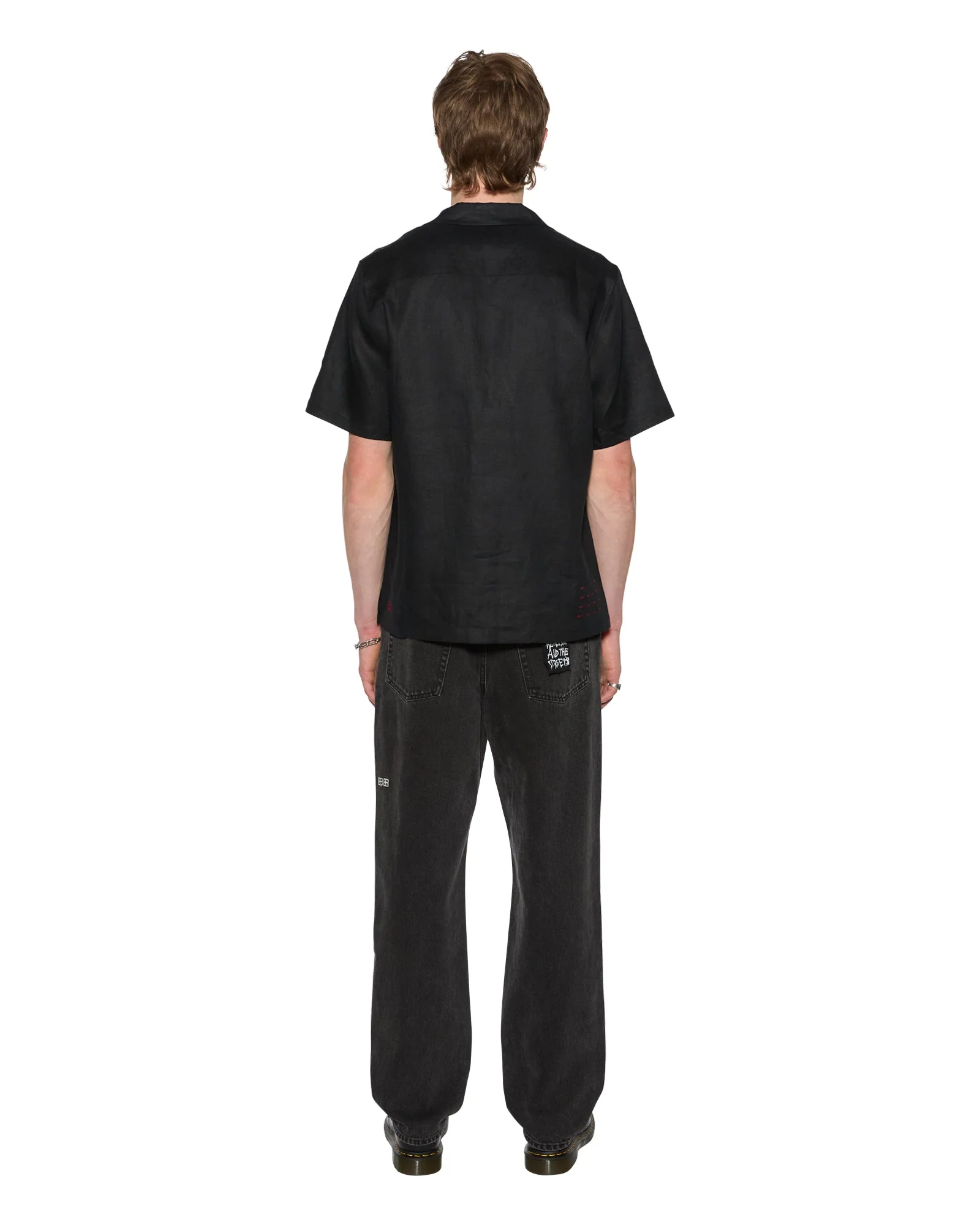 COSTA RESORT SS SHIRT BLACK - Image 7