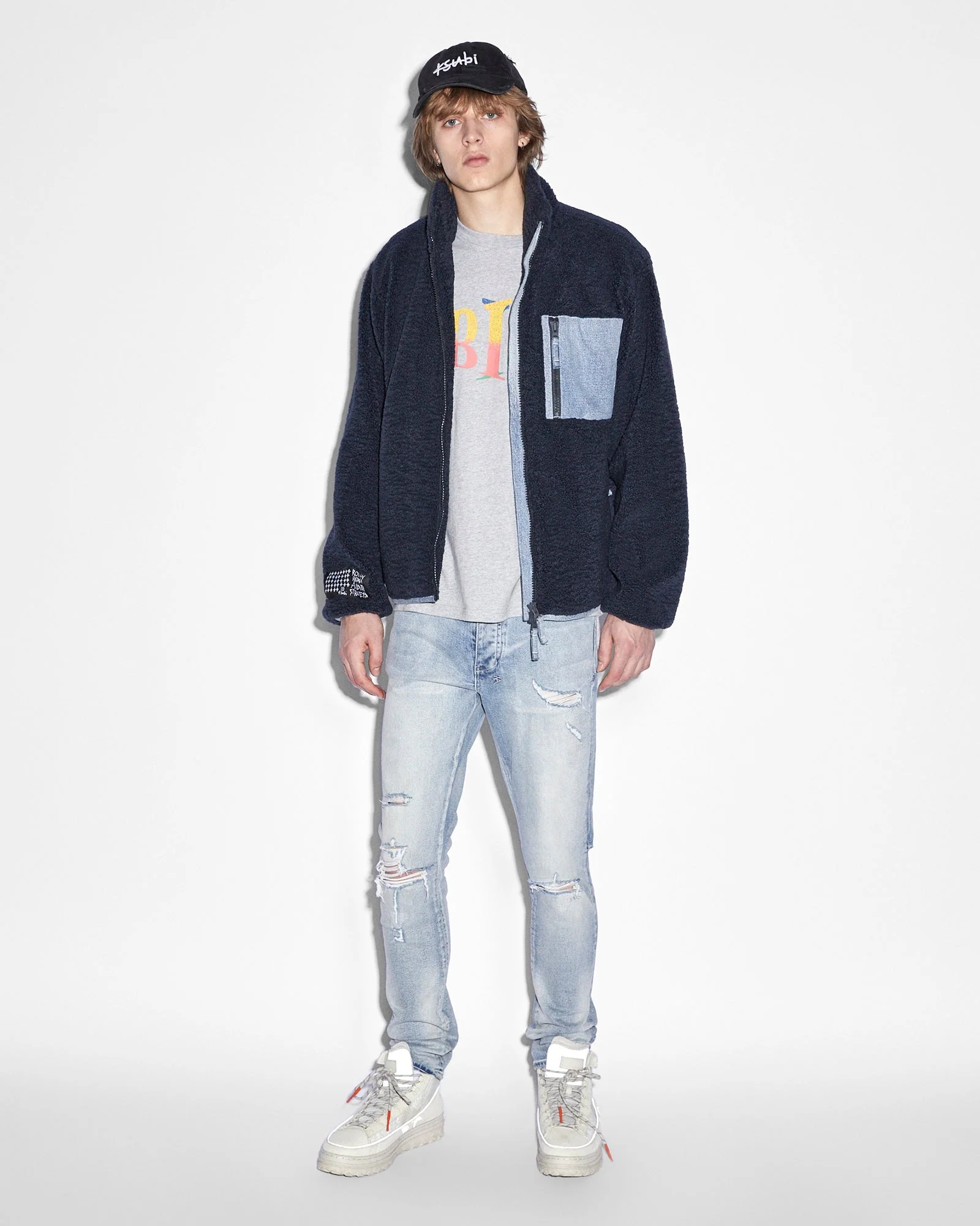 CROSSROADS KASH SS TEE GREY MARLE - Image 3