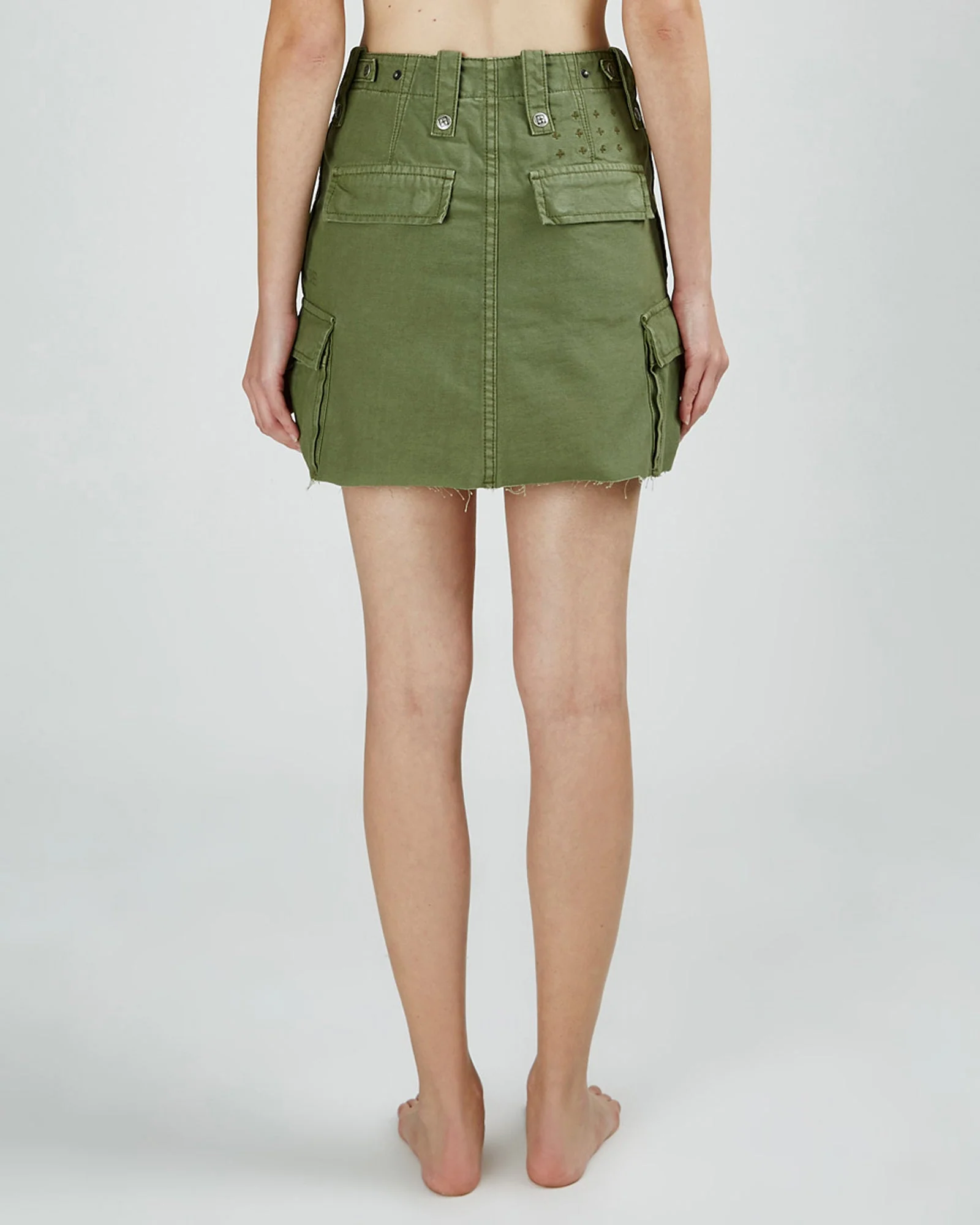CRYPT SKIRT KHAKI - Image 2