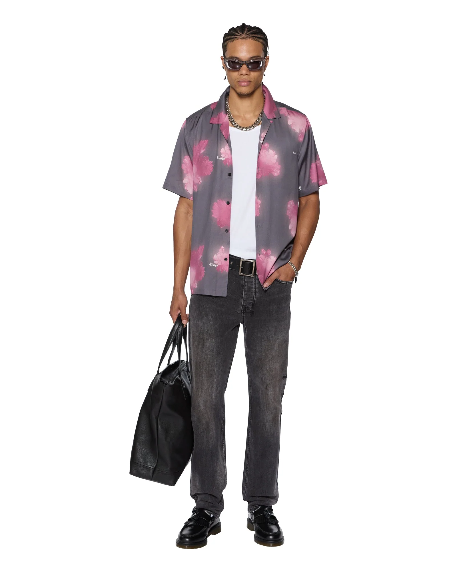 CURSED RESORT SS SHIRT BLACK - Image 2
