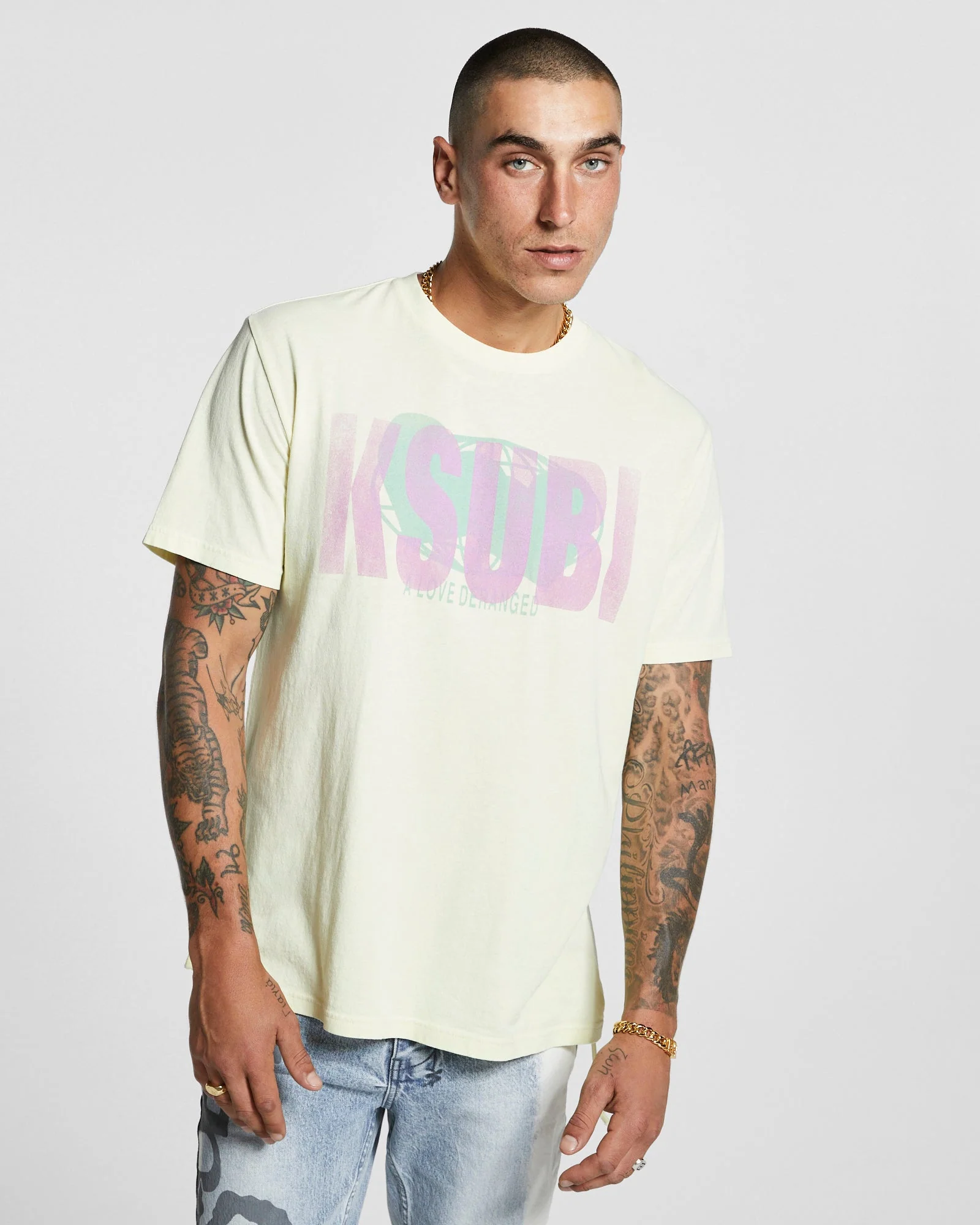 DERANGED KASH SS TEE LEMON
