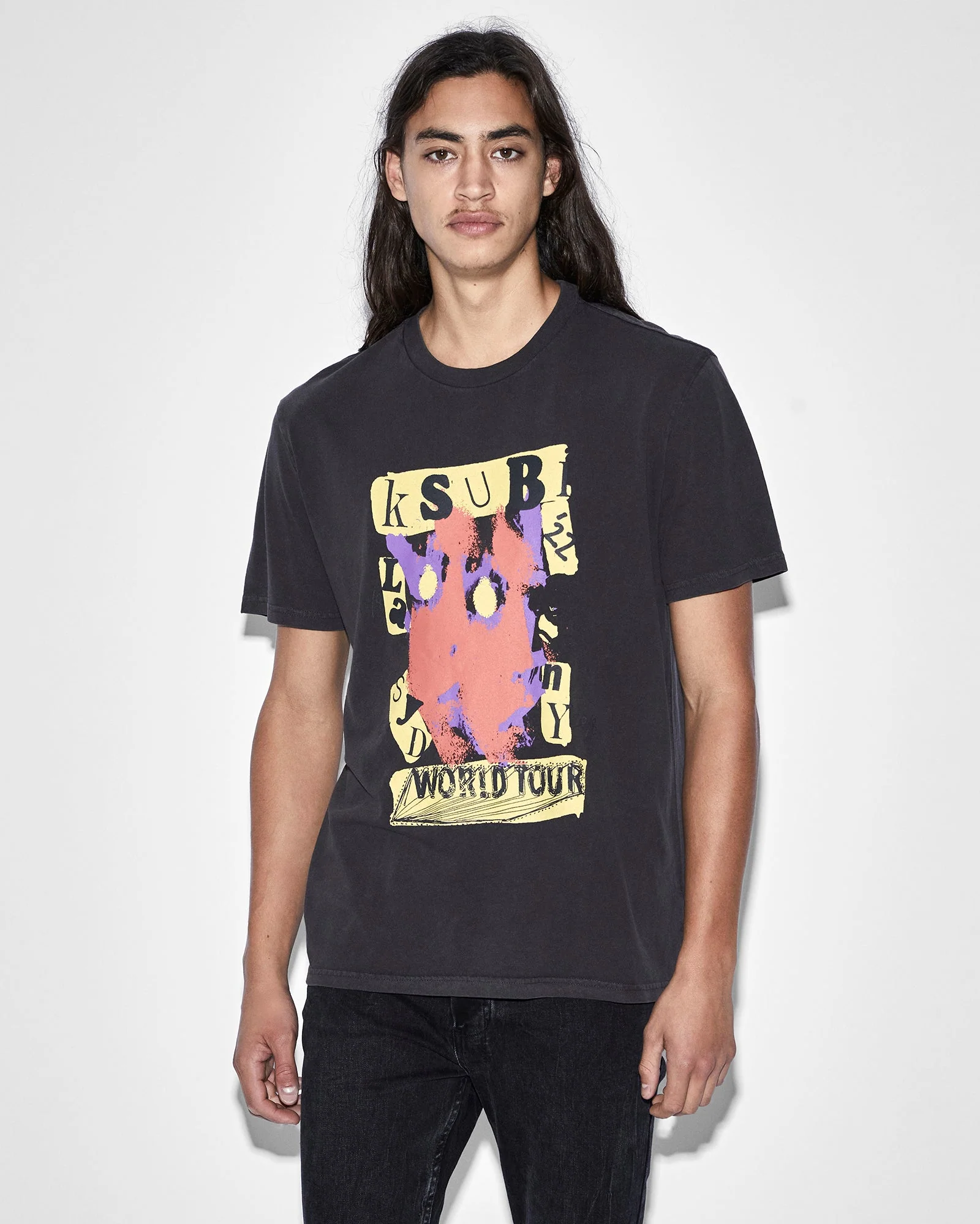 DEVIL KASH SS TEE FADED BLACK