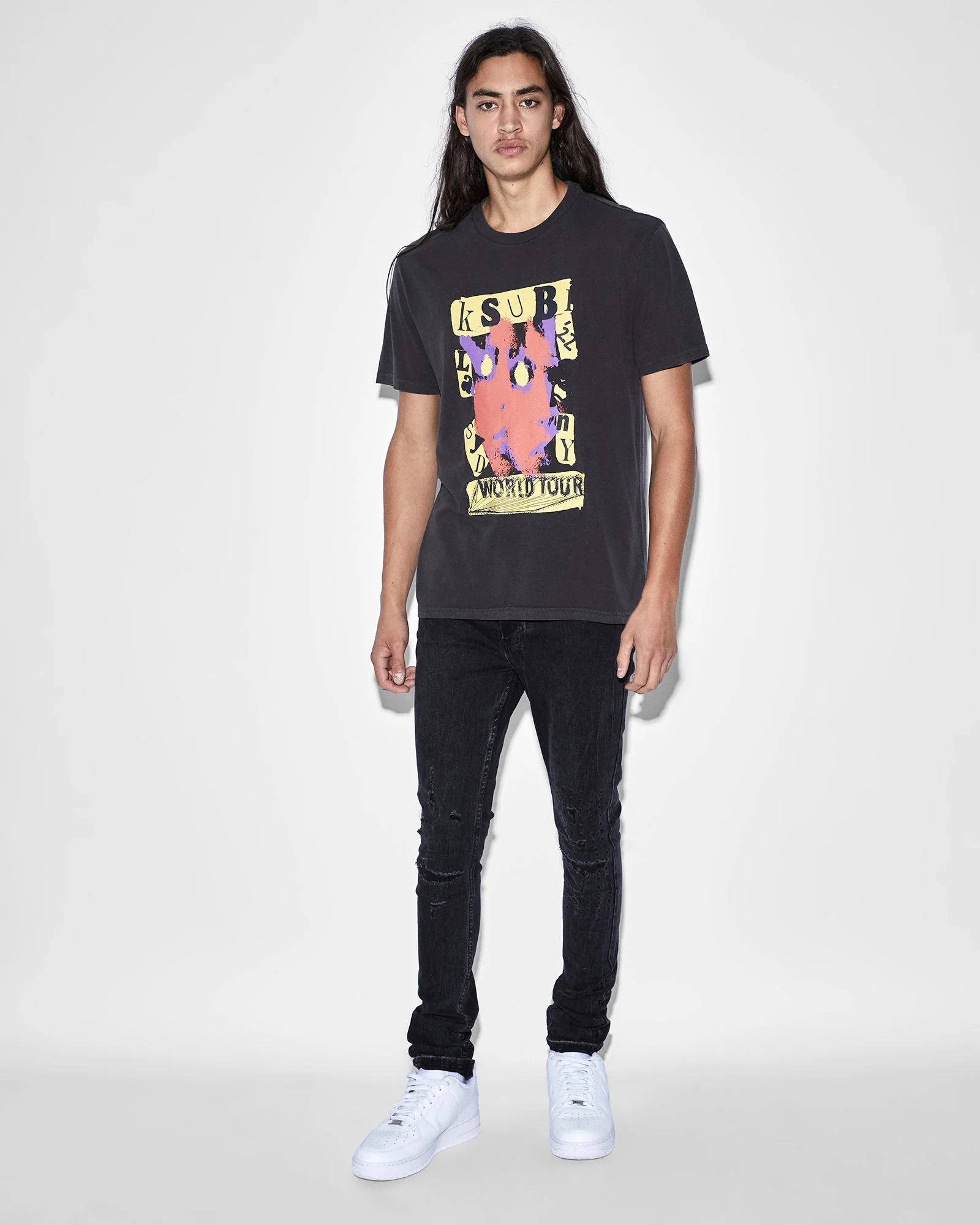 DEVIL KASH SS TEE FADED BLACK - Image 3