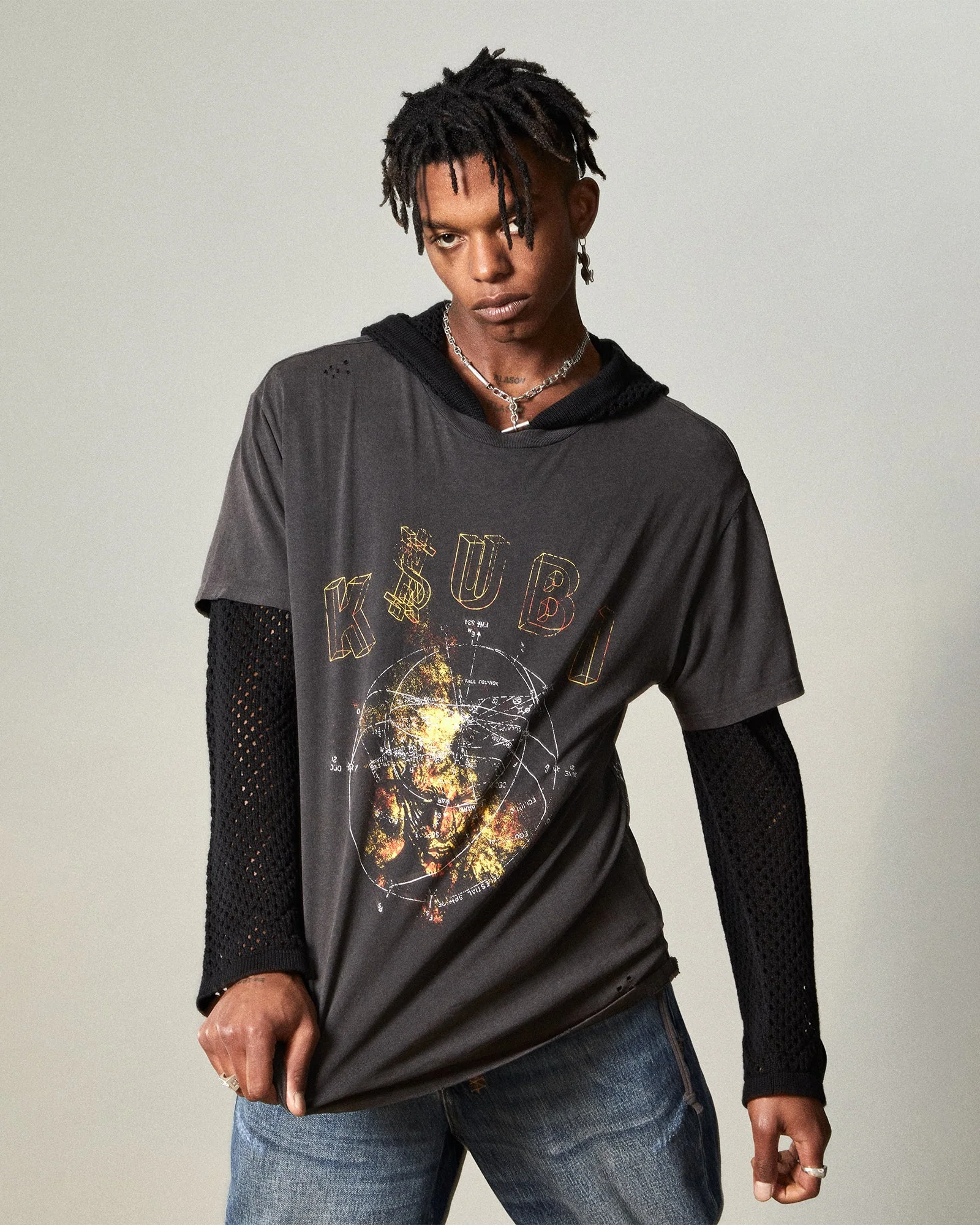 DIAGRAMS BIGGIE SS FADED BLACK - Image 6