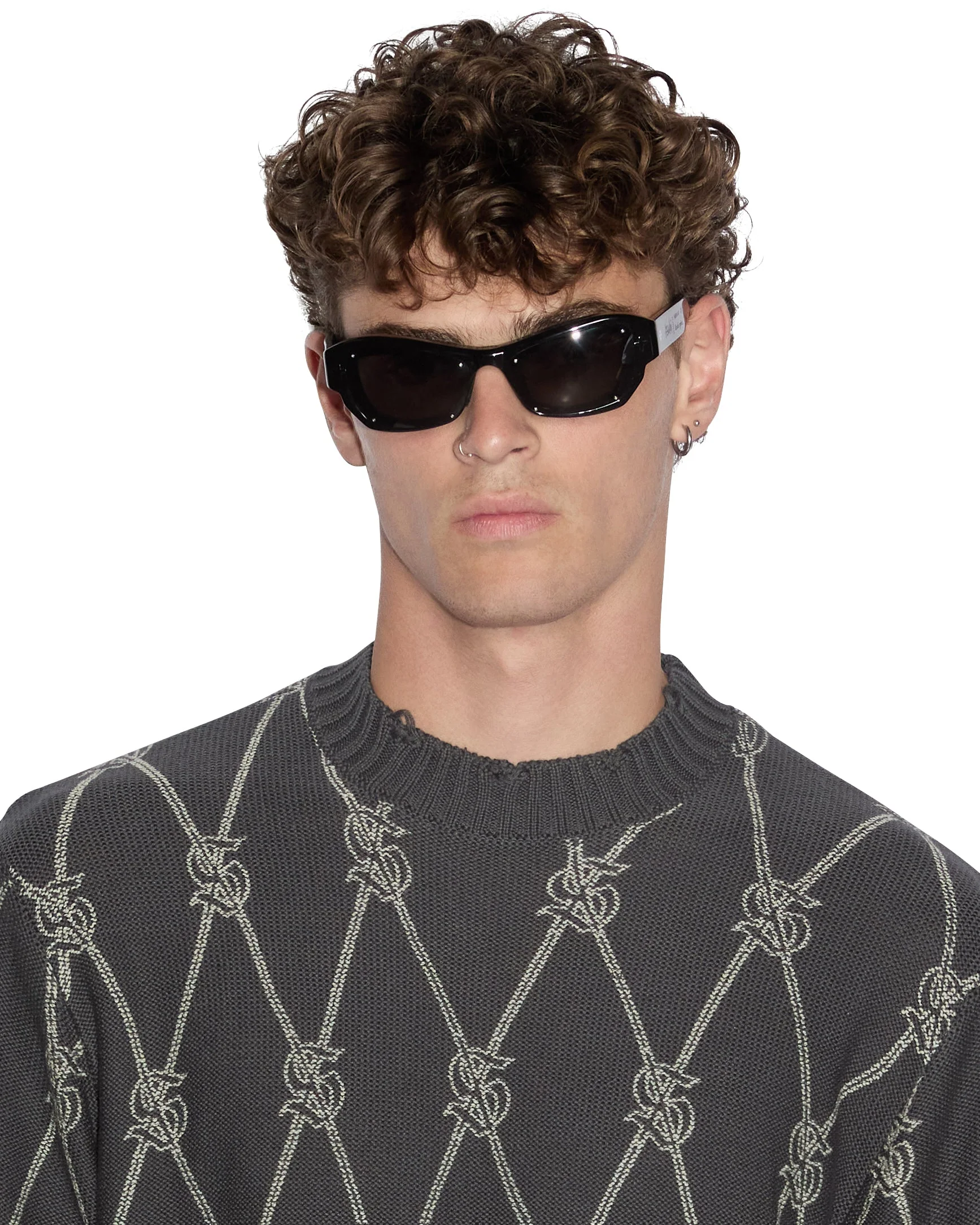 DIAMOND DOLLAR KNIT CREW GREY - Image 3