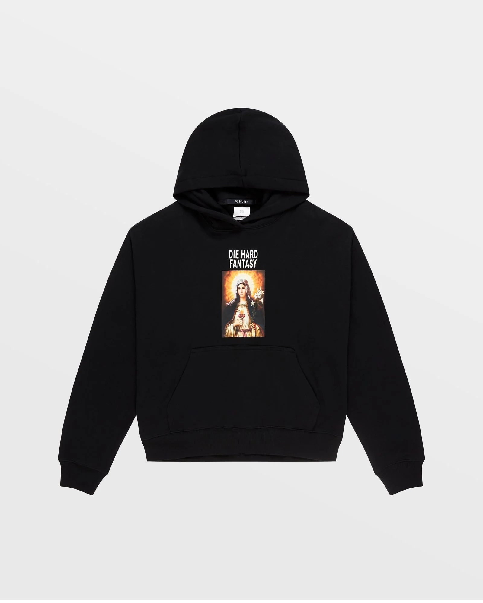 DIE HARD SLOUCH HOODIE BLACK - Image 5