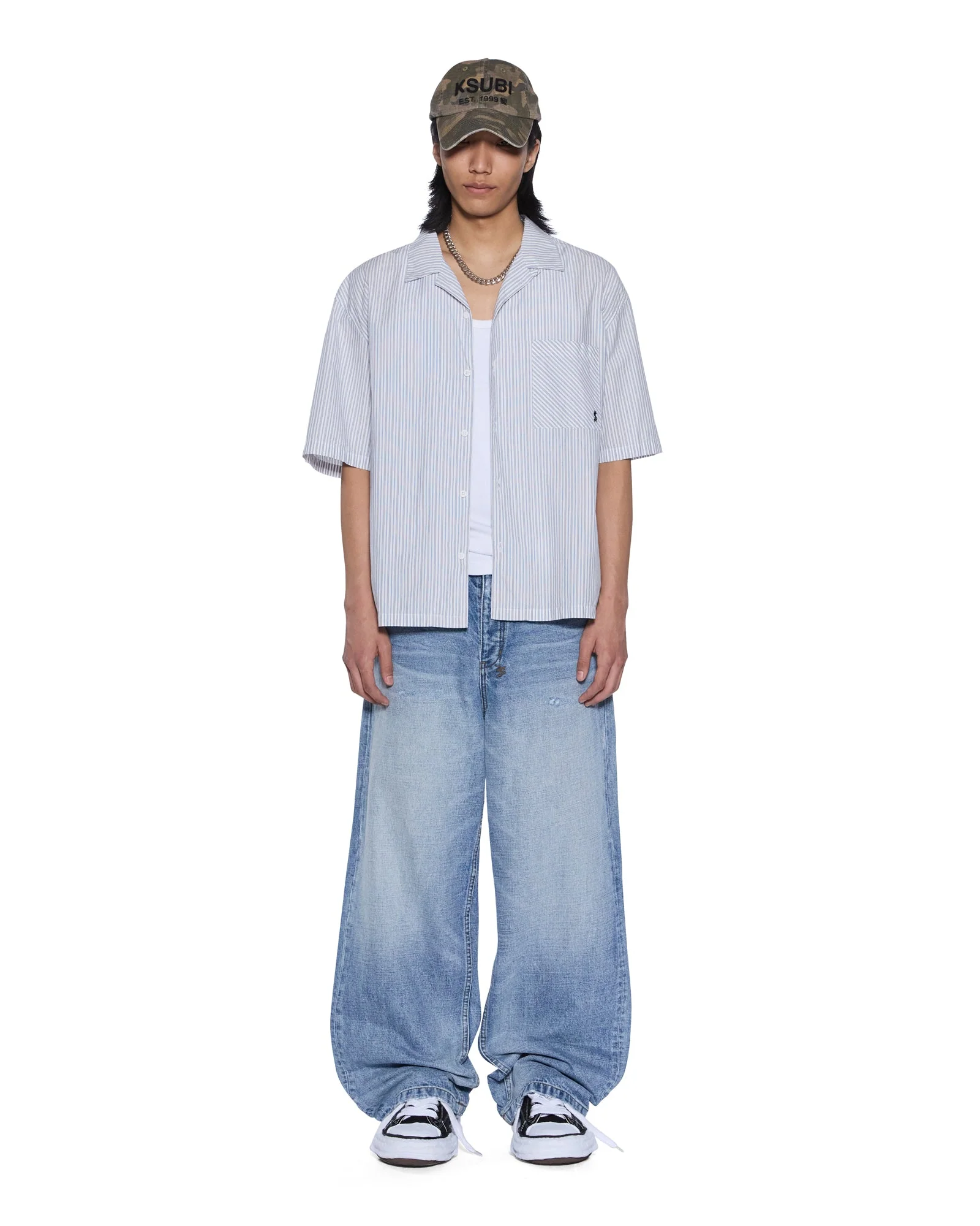DINER SS SHIRT BLUE STRIPE - Image 2