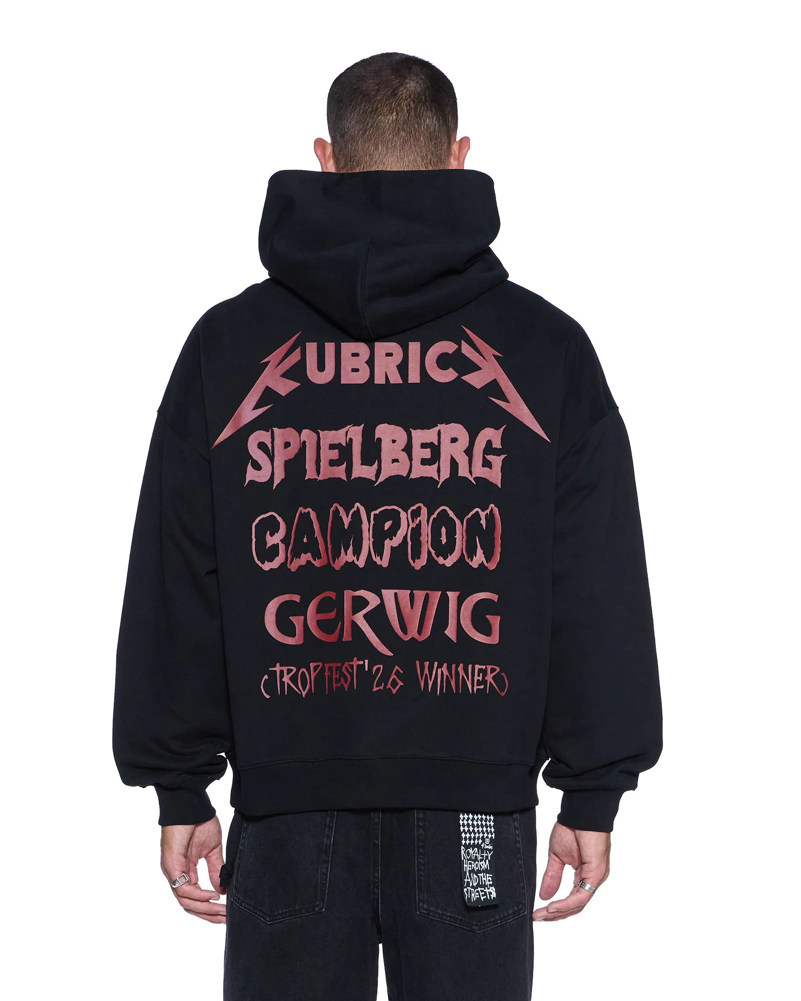 DIRECTOR EKCESS HOODIE JET BLACK