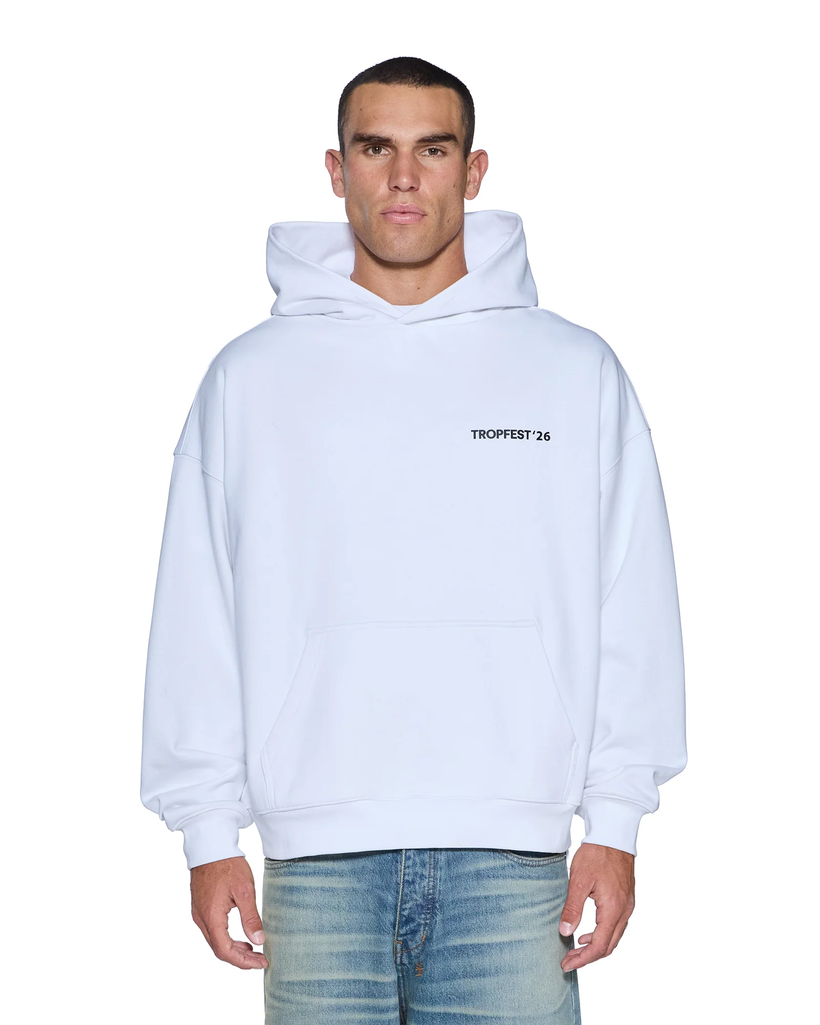 DIRECTOR EKCESS HOODIE TRU WHITE - Image 4