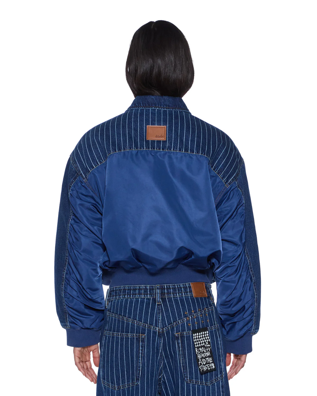 DISTRICT BOMBER MAYFAIR BLUE SPLICED - Image 4